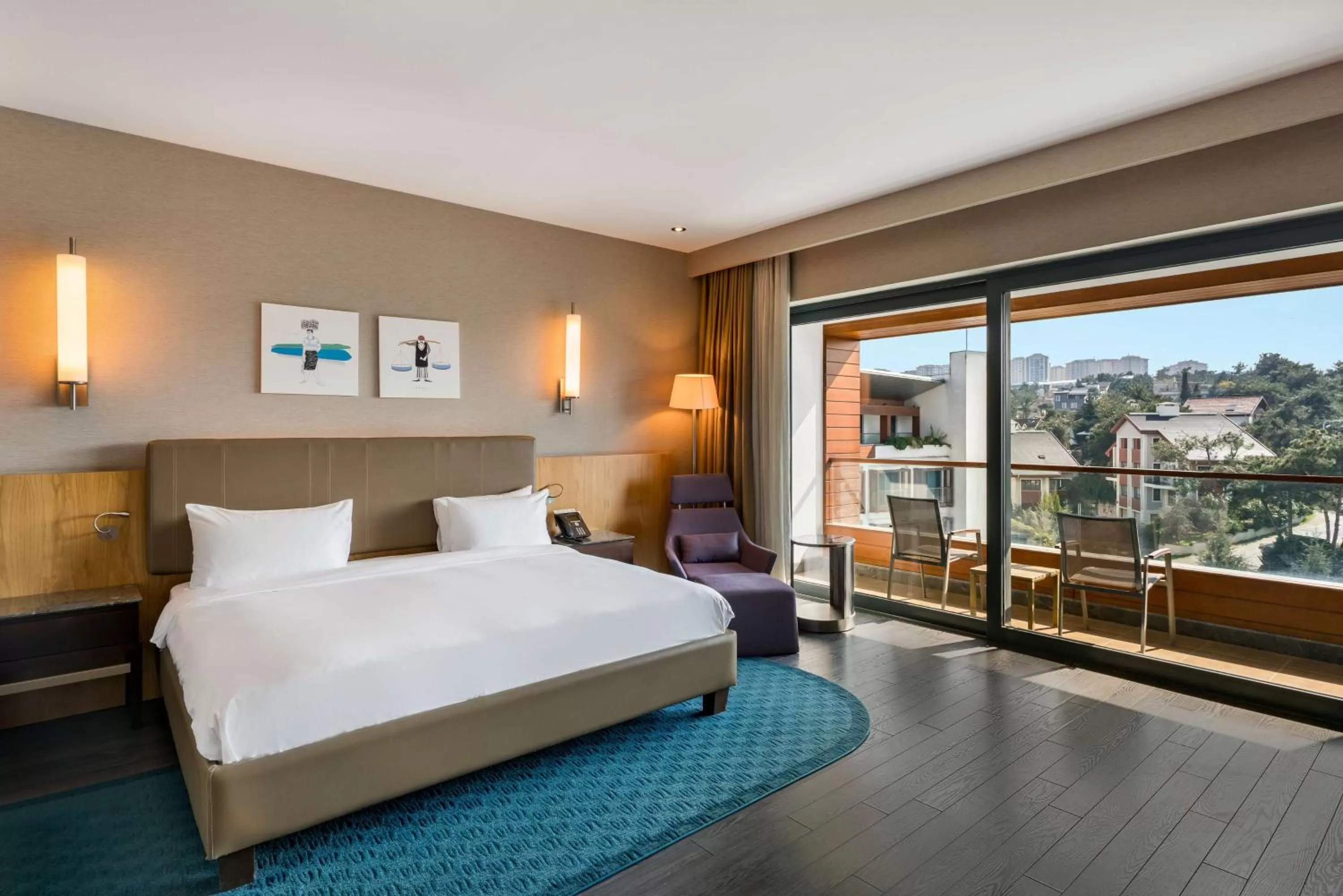 Superior Room with Balcony and Pool View in Radisson Blu Hotel & Spa, Istanbul Tuzla