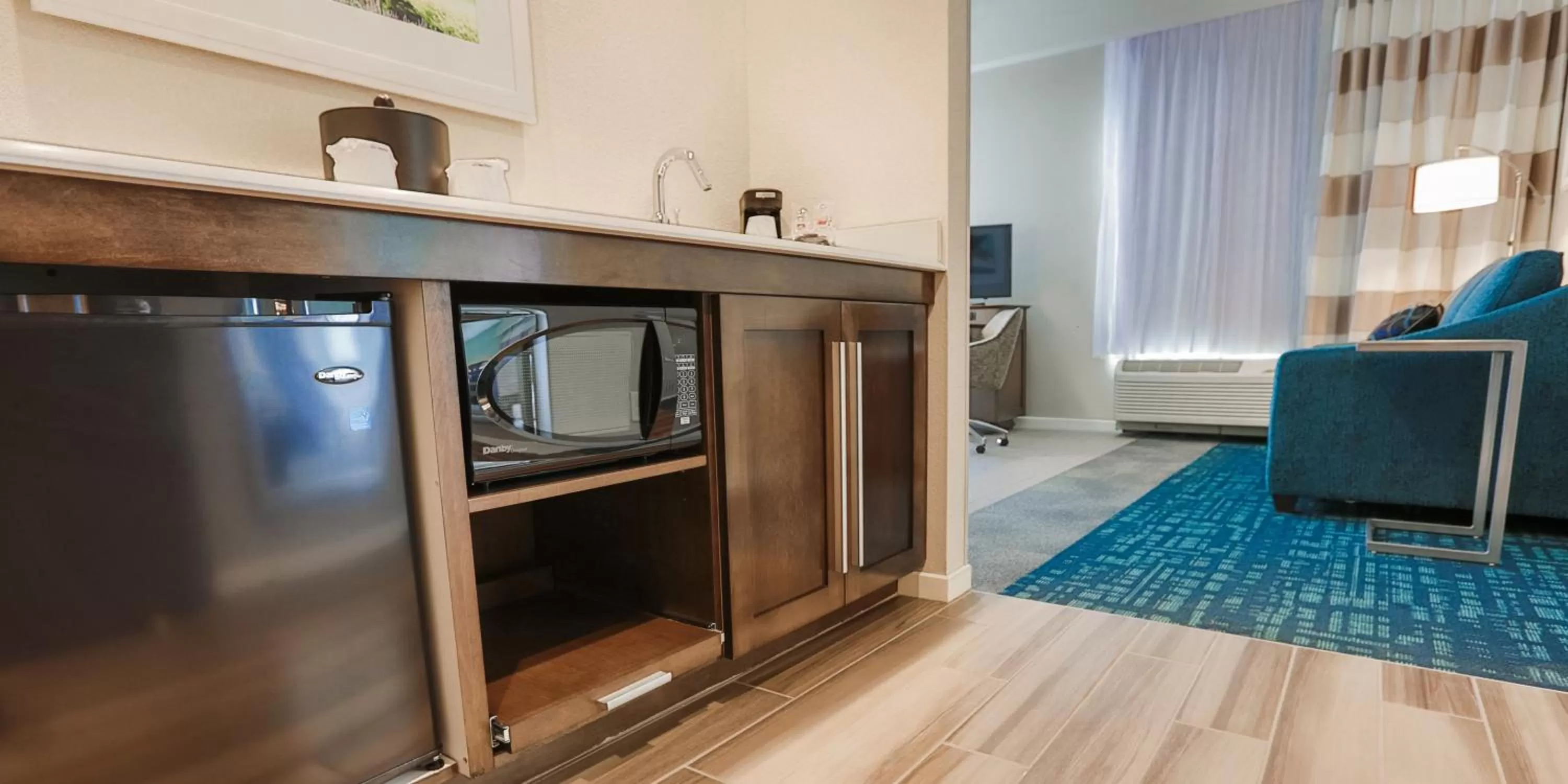 Queen Studio Suite with Two Queen Beds - Non-Smoking in Hampton Inn & Suites Charlotte/Ballantyne, Nc