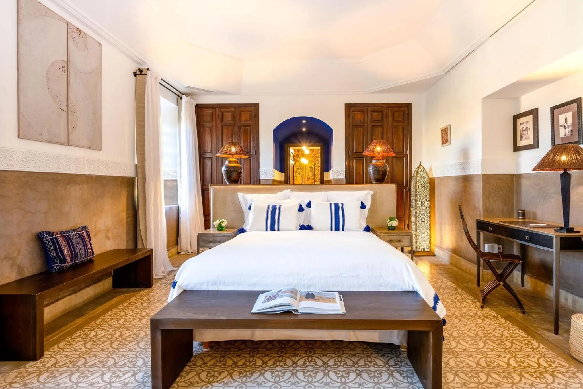 Suite with Terrace in La Villa des Orangers - Relais & Châteaux