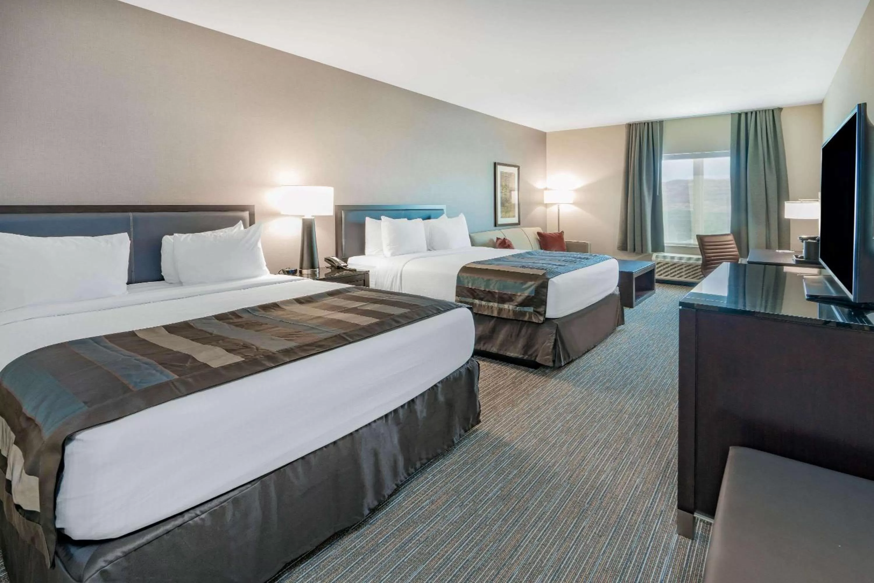 Queen Room with Two Queen Beds - Non-Smoking in Wingate by Wyndham Moab