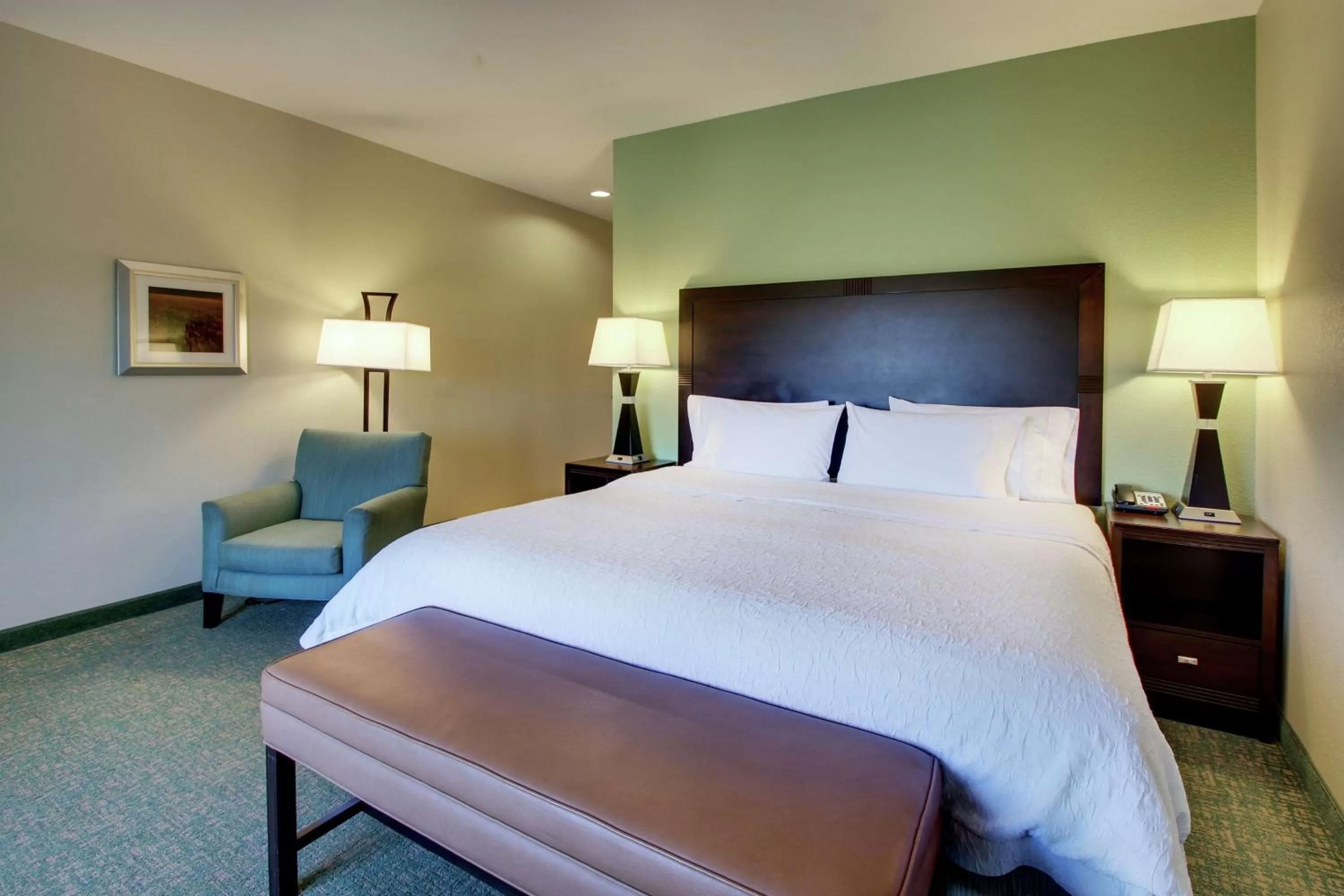 King Room with King Bed - Non-Smoking in Hampton Inn Vernon