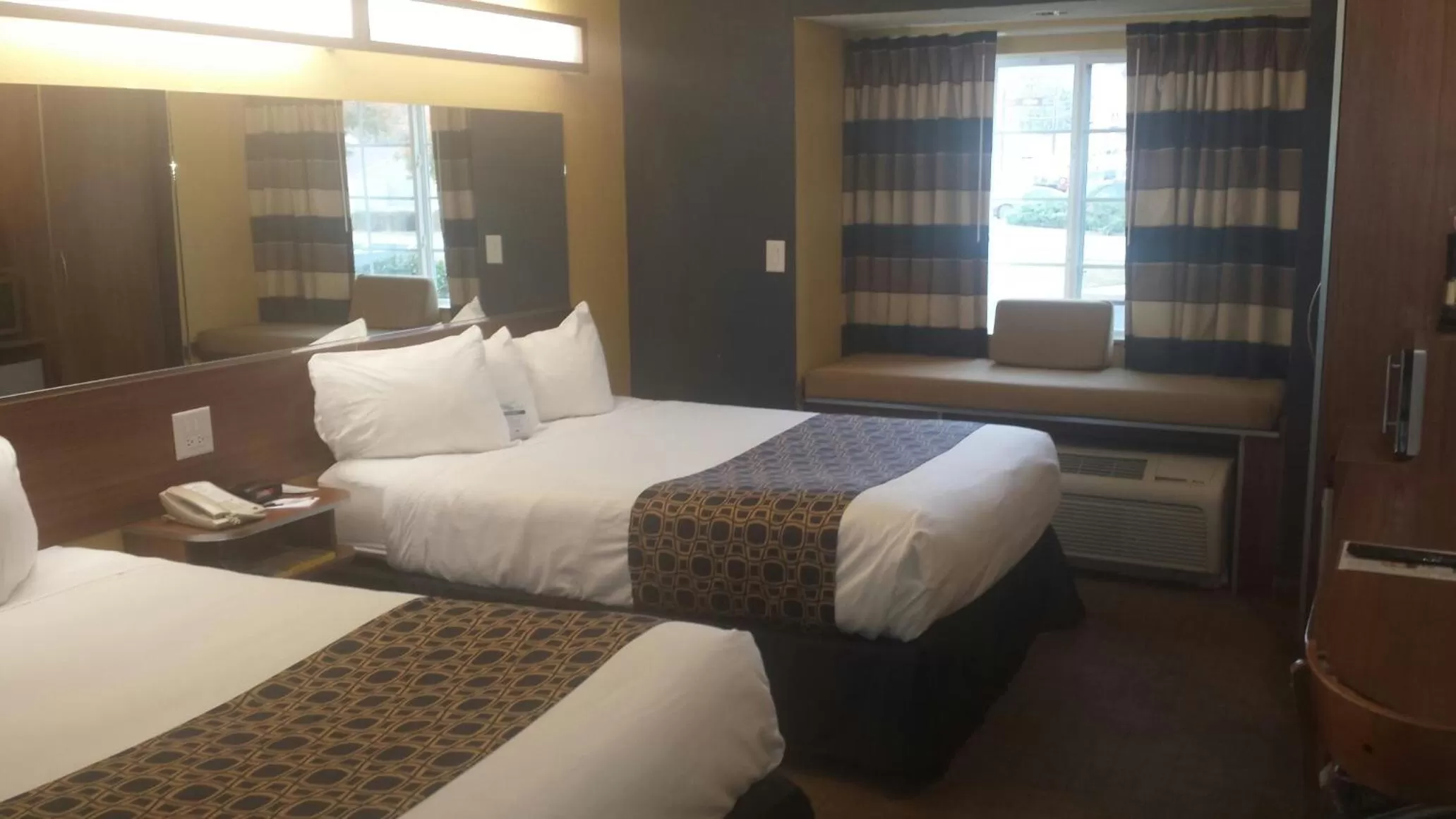 Queen Room with Two Queen Beds - Non-Smoking in Microtel Inn & Suites by Wyndham Columbus Near Fort Moore