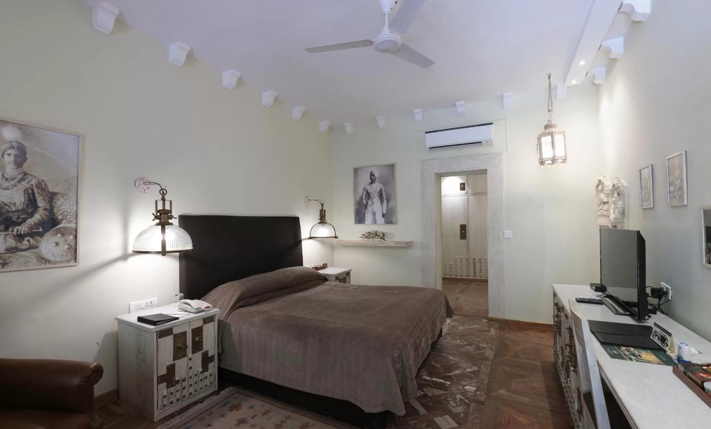 Deluxe Double Room- Enjoy Buffet Breakfast, Wifi,Welcome Drink upon arrival, Early Check in & Late Check out – subject to availability - single occupancy in Ajit Bhawan - A Palace Resort