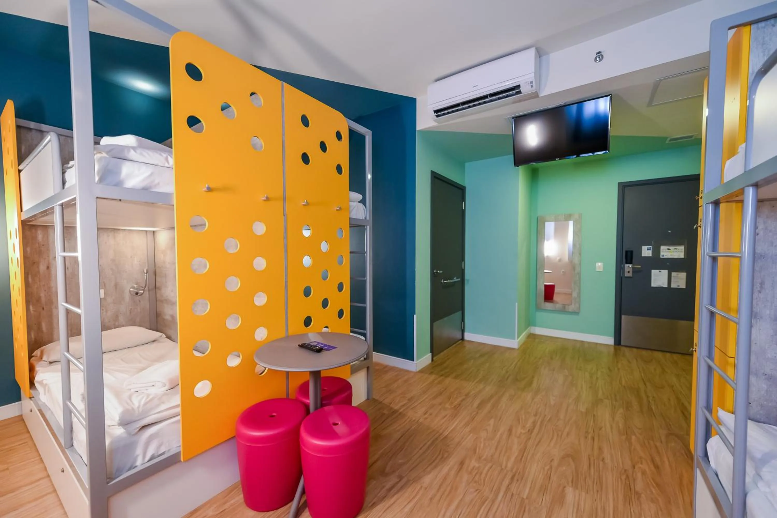 Family Apartment With Three Bunk Beds in ibis budget Santos Gonzaga