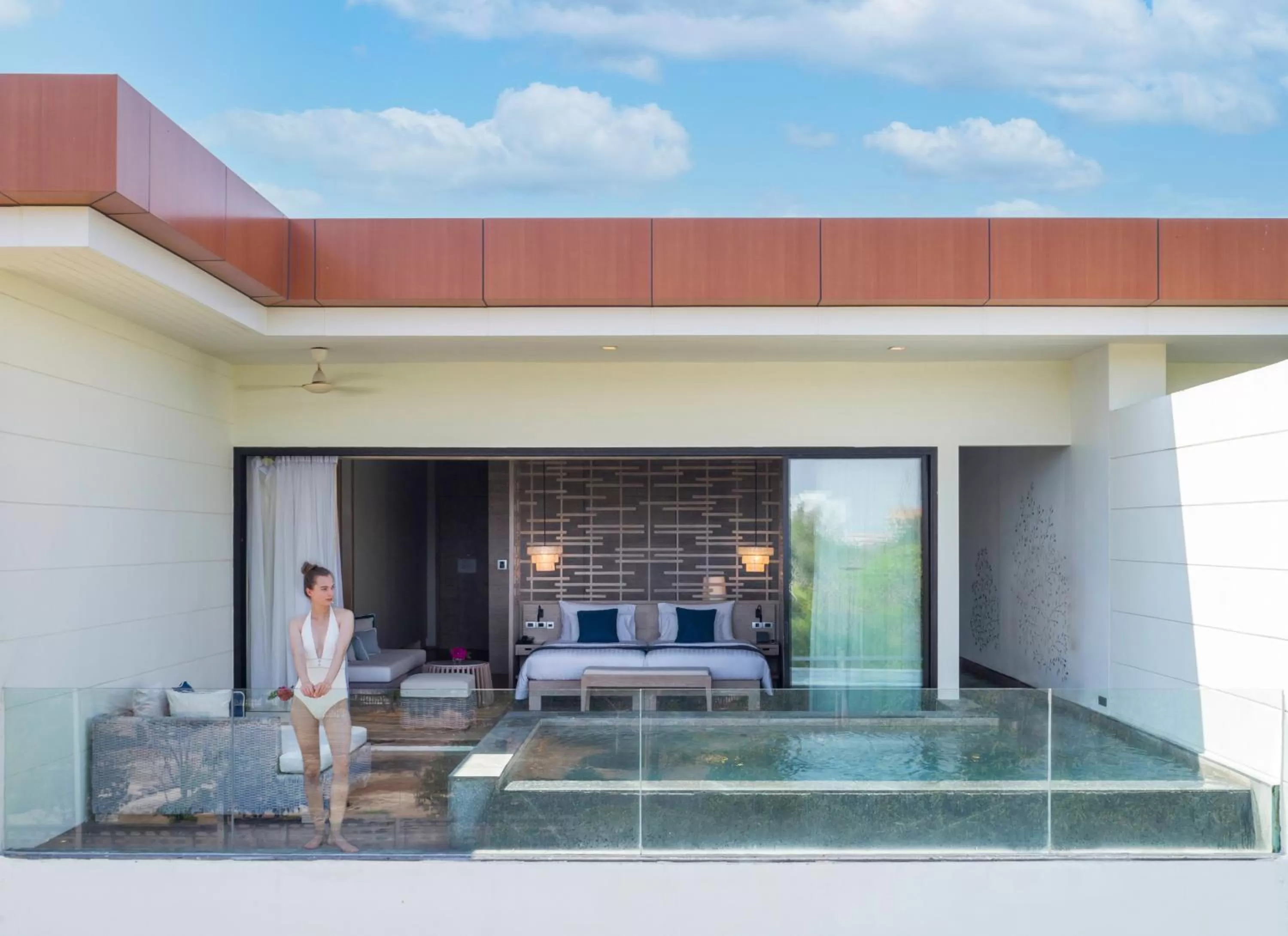 Deluxe Sky Pool Suite in Cape Nidhra Hotel