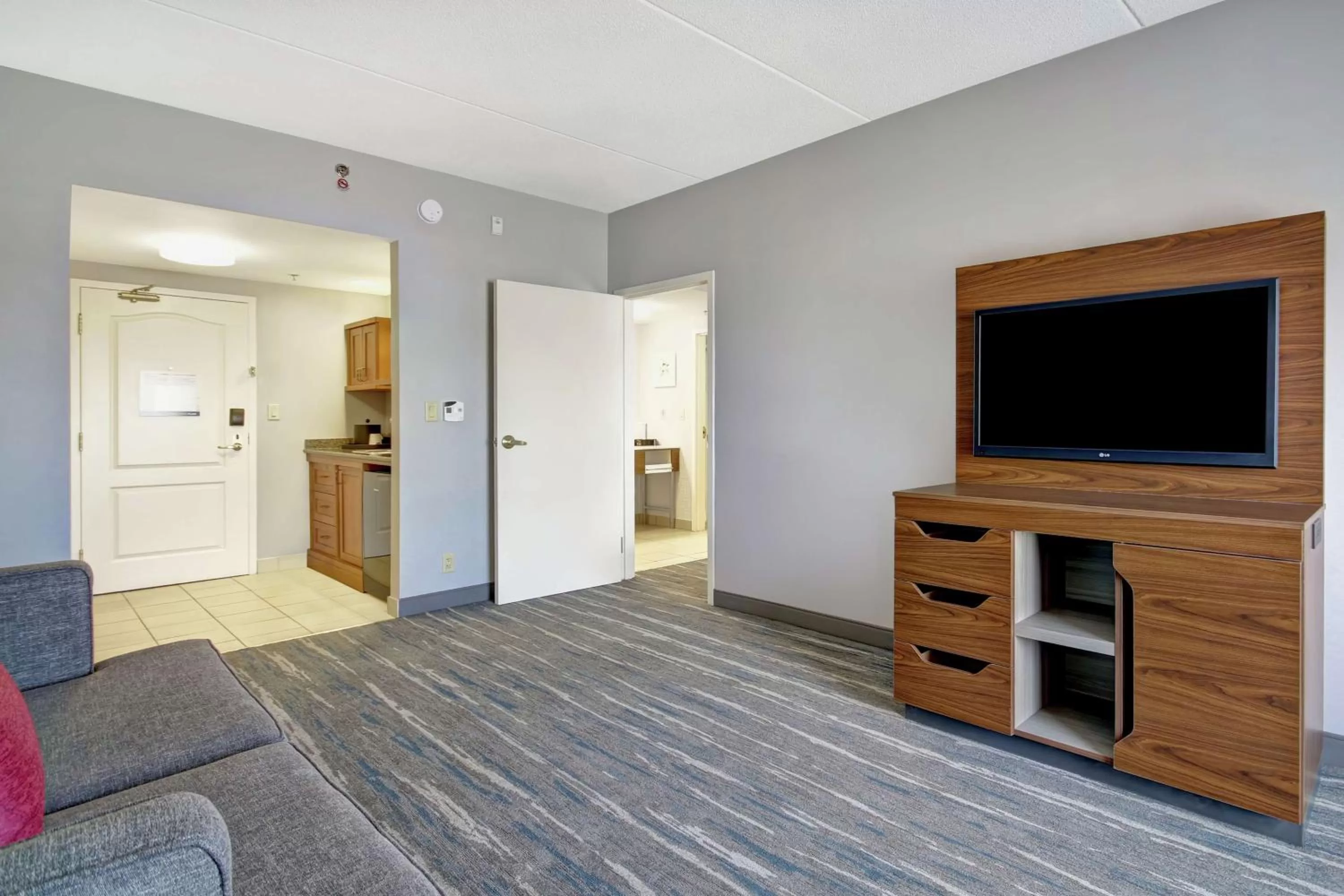 One-Bedroom Suite with Two Queen Beds and Sofa Bed in Hampton Inn & Suites Guelph
