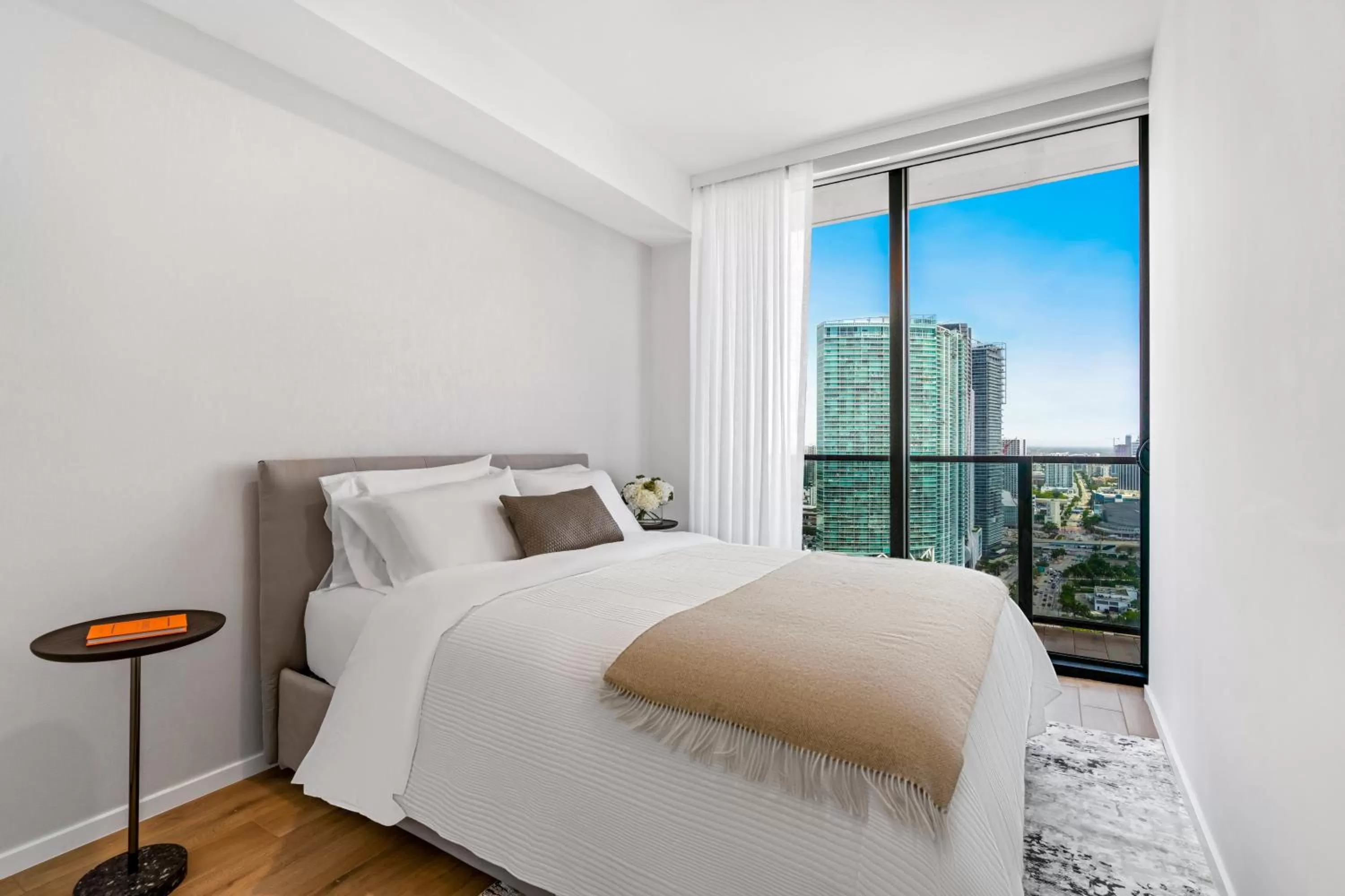 Ocean View Three Bedroom Suite with King/Queen/Queen in The Elser Hotel Miami - An All-Suite Hotel