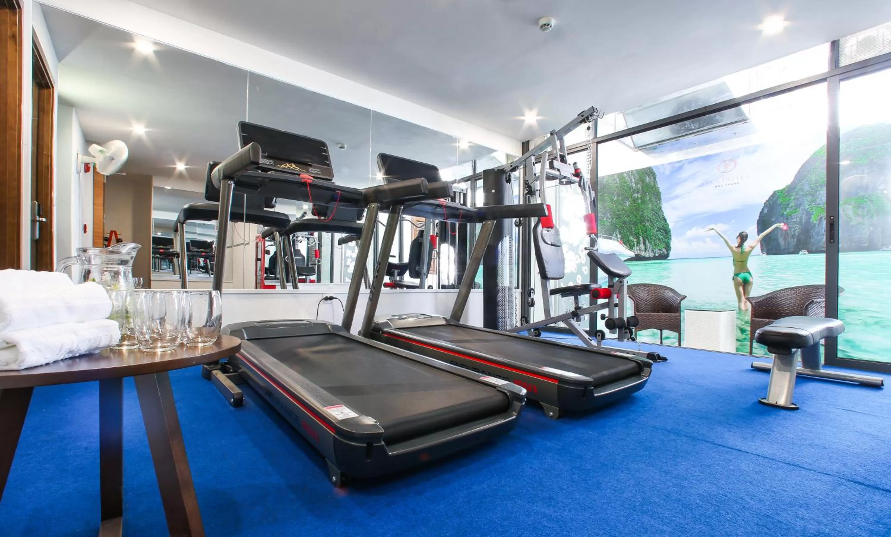 Fitness centre/facilities in DTX Hotel Nha Trang
