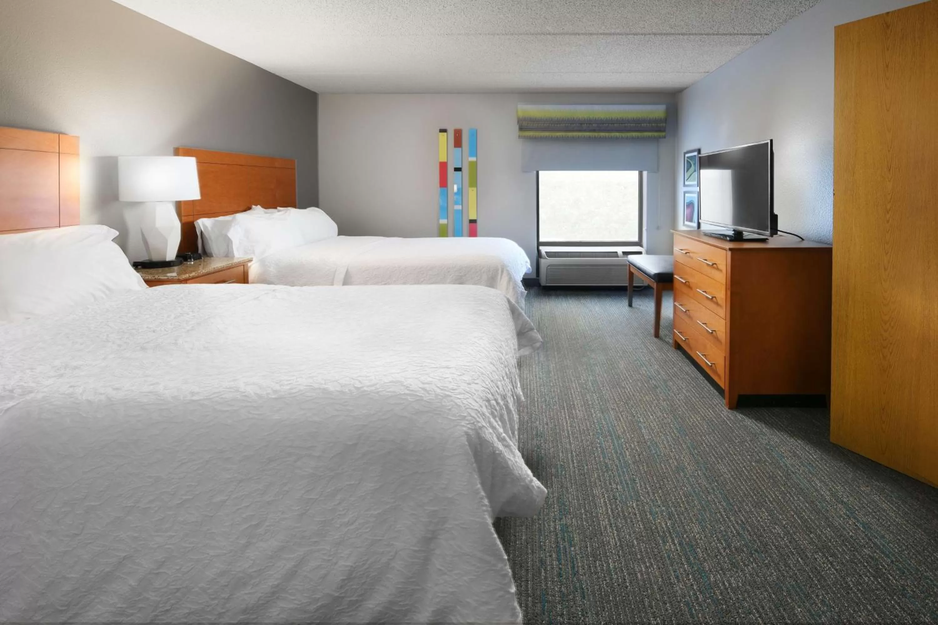 Double Room with Two Double Beds in Hampton Inn & Suites Houston-Medical Center-NRG Park