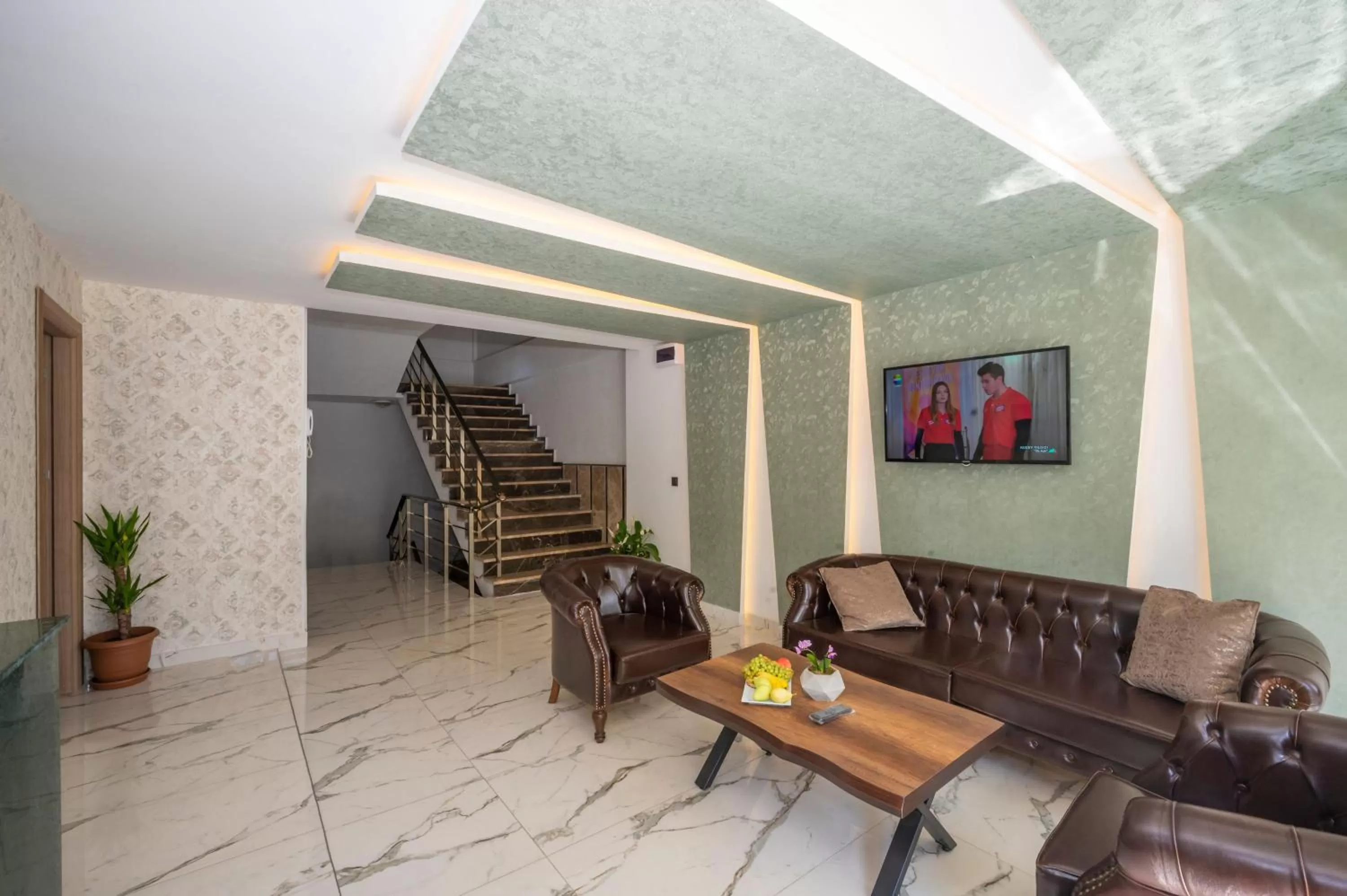 Lobby or reception in Çorlu Dem Hotel