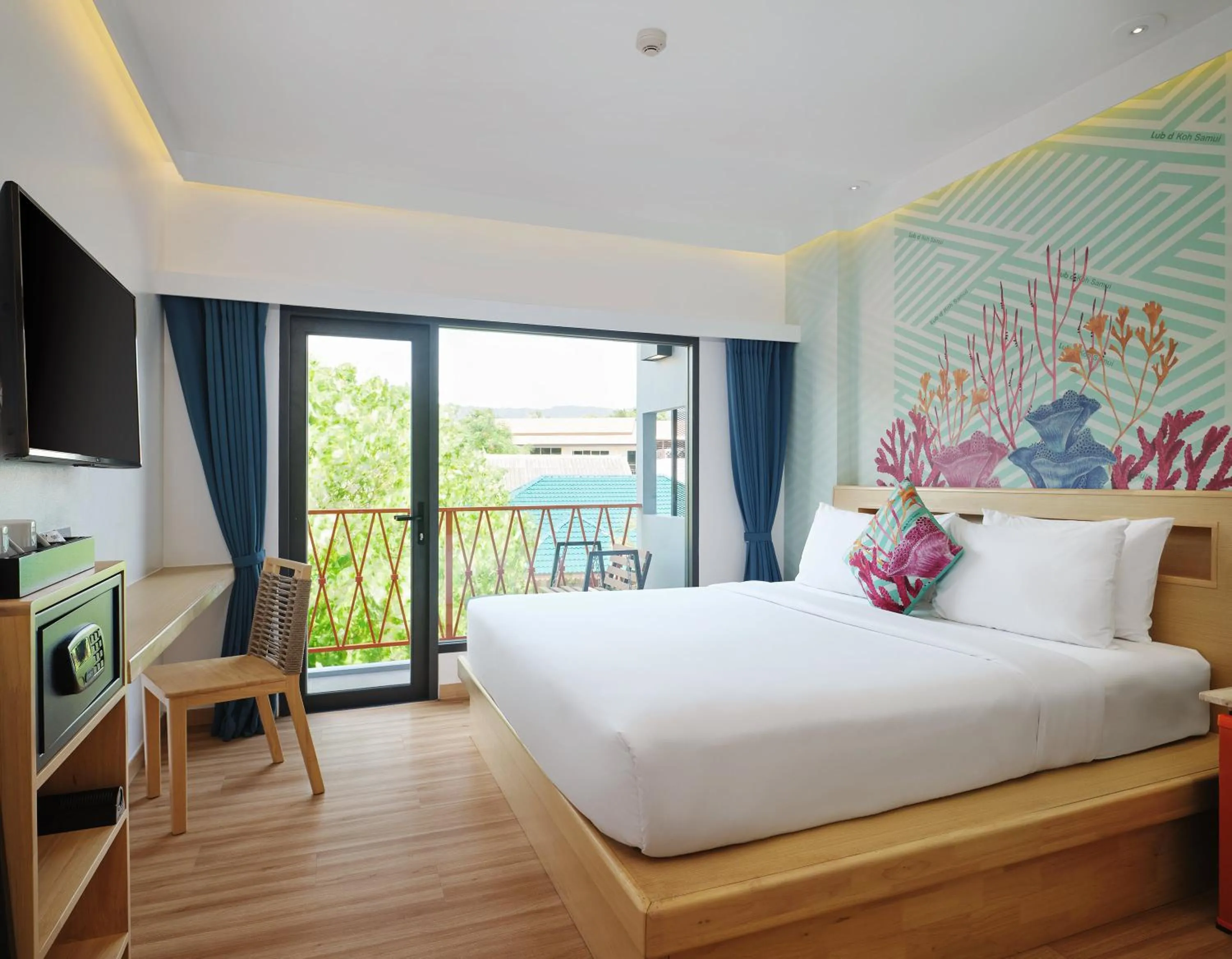 Deluxe King Room (City) in Lub d Koh Samui Chaweng Beach - Beachfront & Vibrant Social Vibe