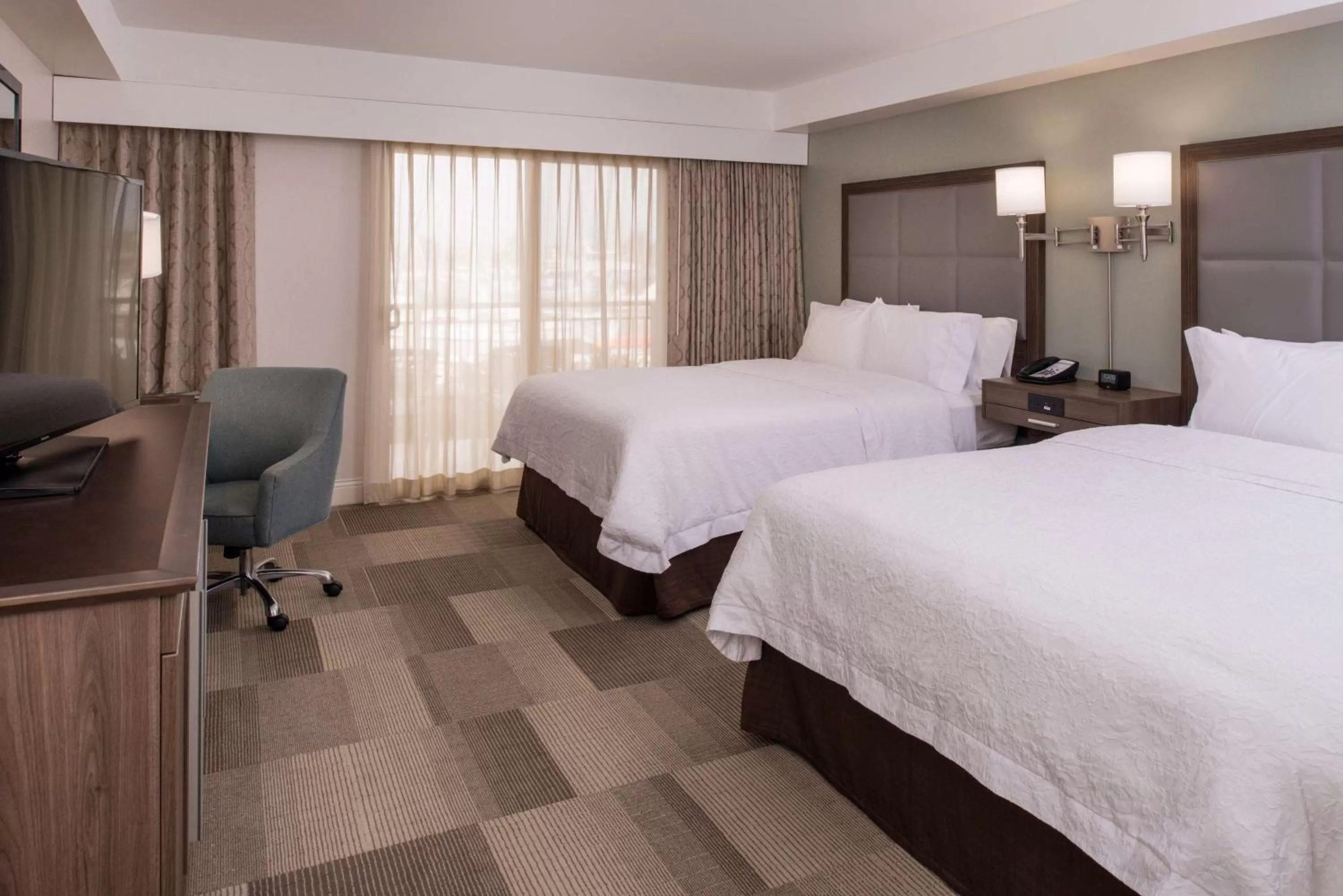 Queen Room with Two Queen Rooms - Non-Smoking in Hampton Inn Channel Islands Harbor