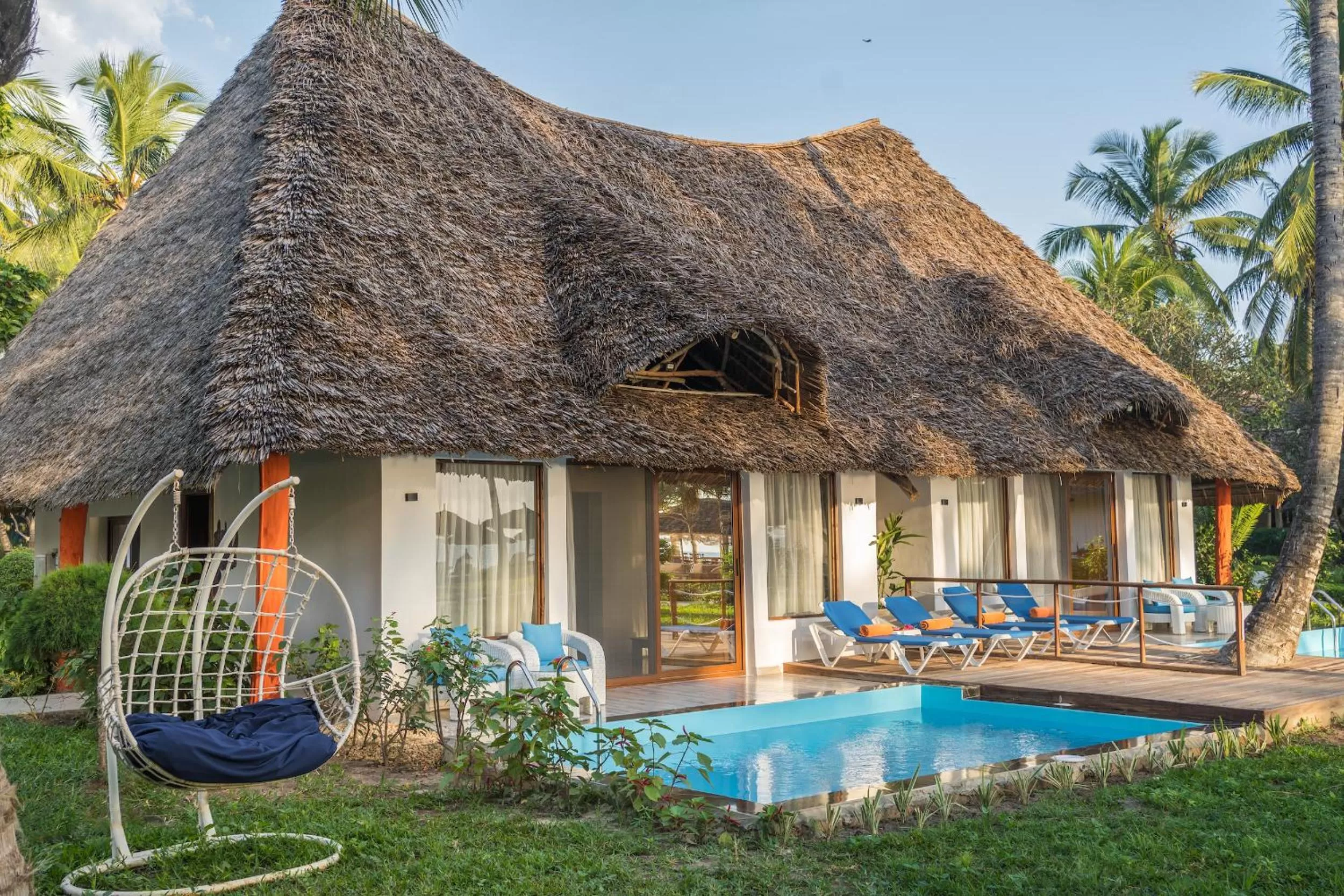King Suite with Sea View and Private Pool  in Kiwengwa Beach Resort