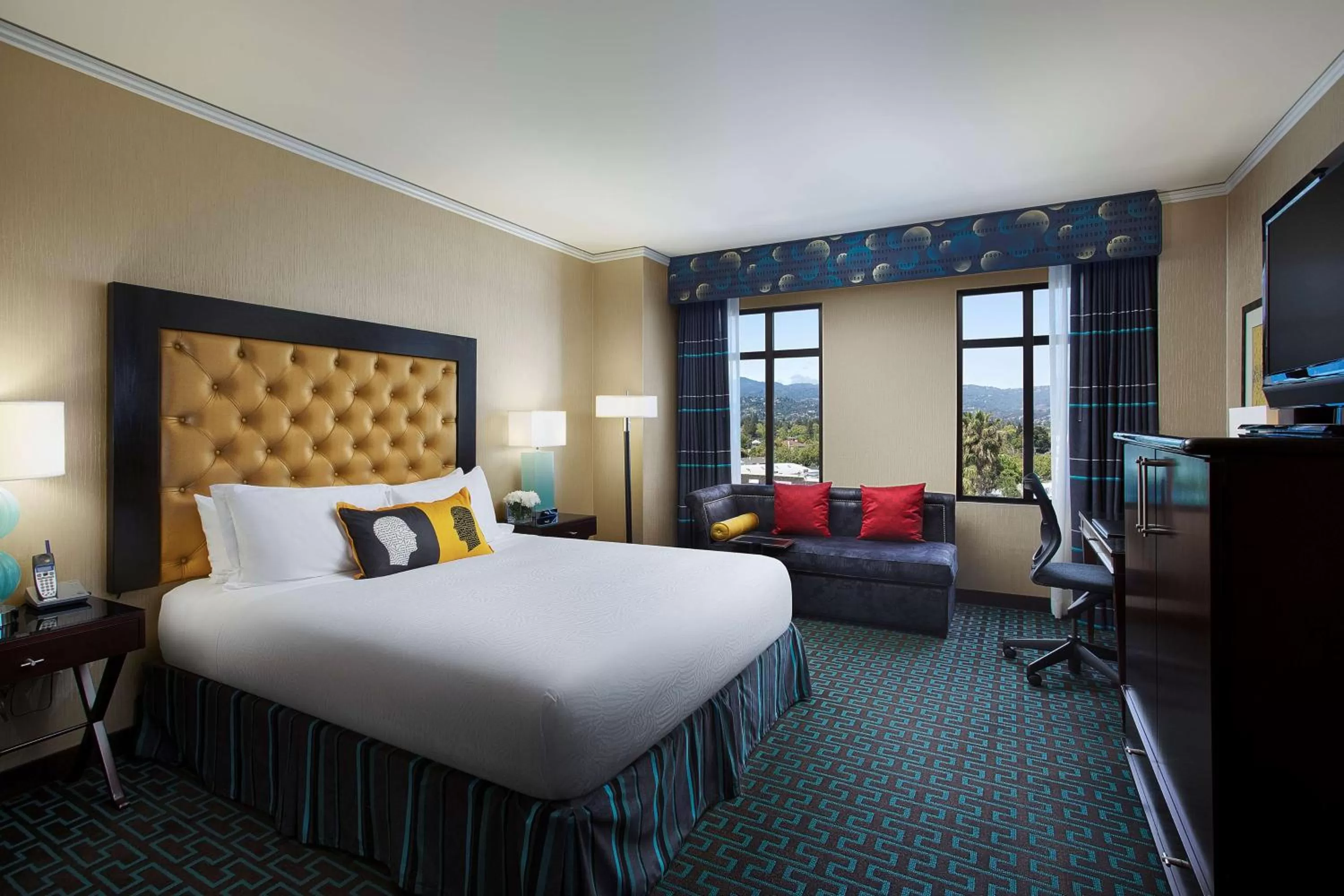 Superior King Room - Top Floor in Juniper Hotel Cupertino, Curio Collection by Hilton