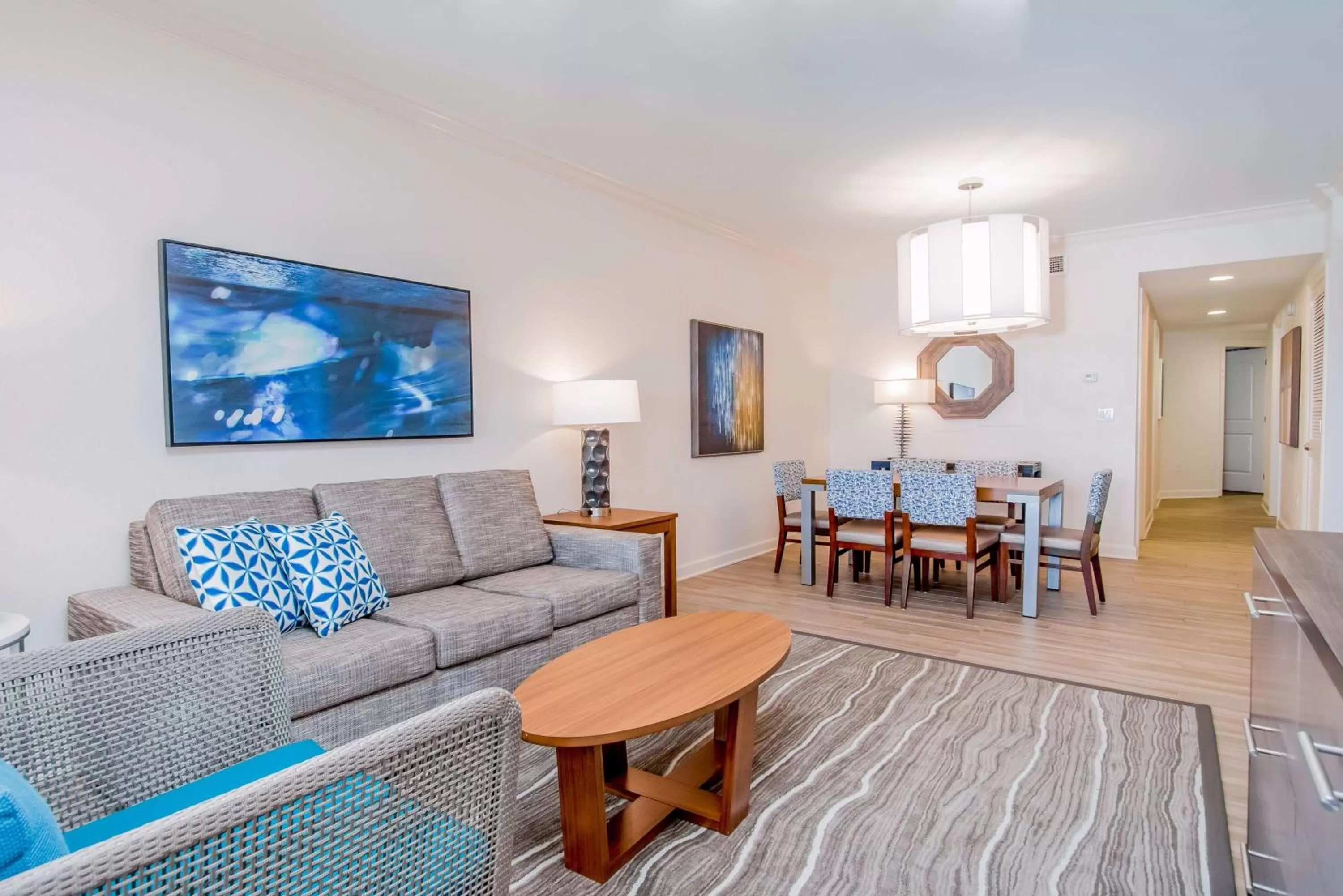 Two-Bedroom Queen Suite with Sofa Bed in Hilton Pensacola Beach