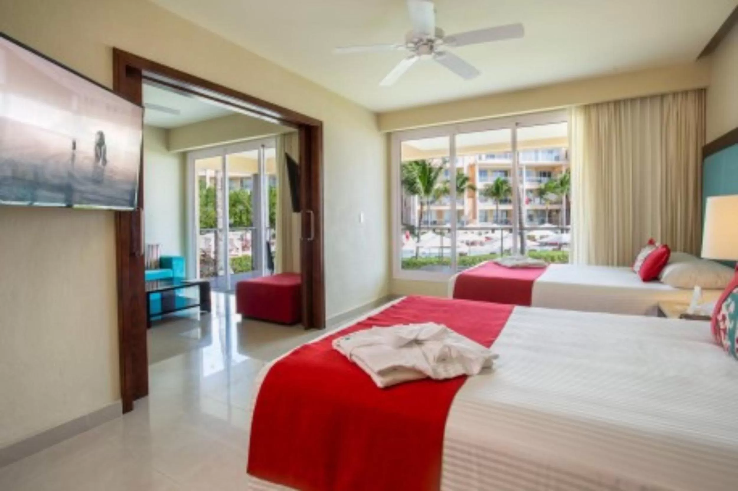 Preferred Club Ocean View Triple in Dreams Jade Resort & Spa - All Inclusive