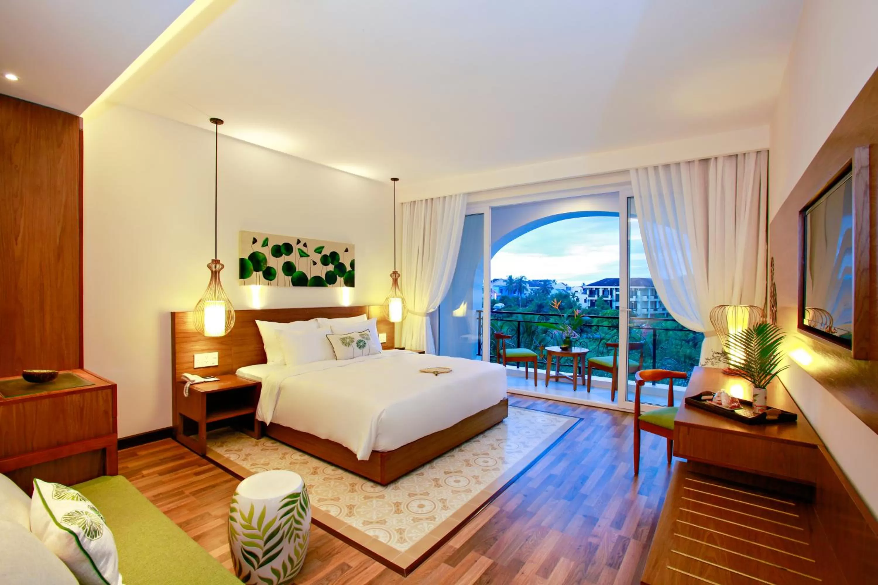 Superior Double or Twin Room with City View in Lasenta Boutique Hotel Hoian