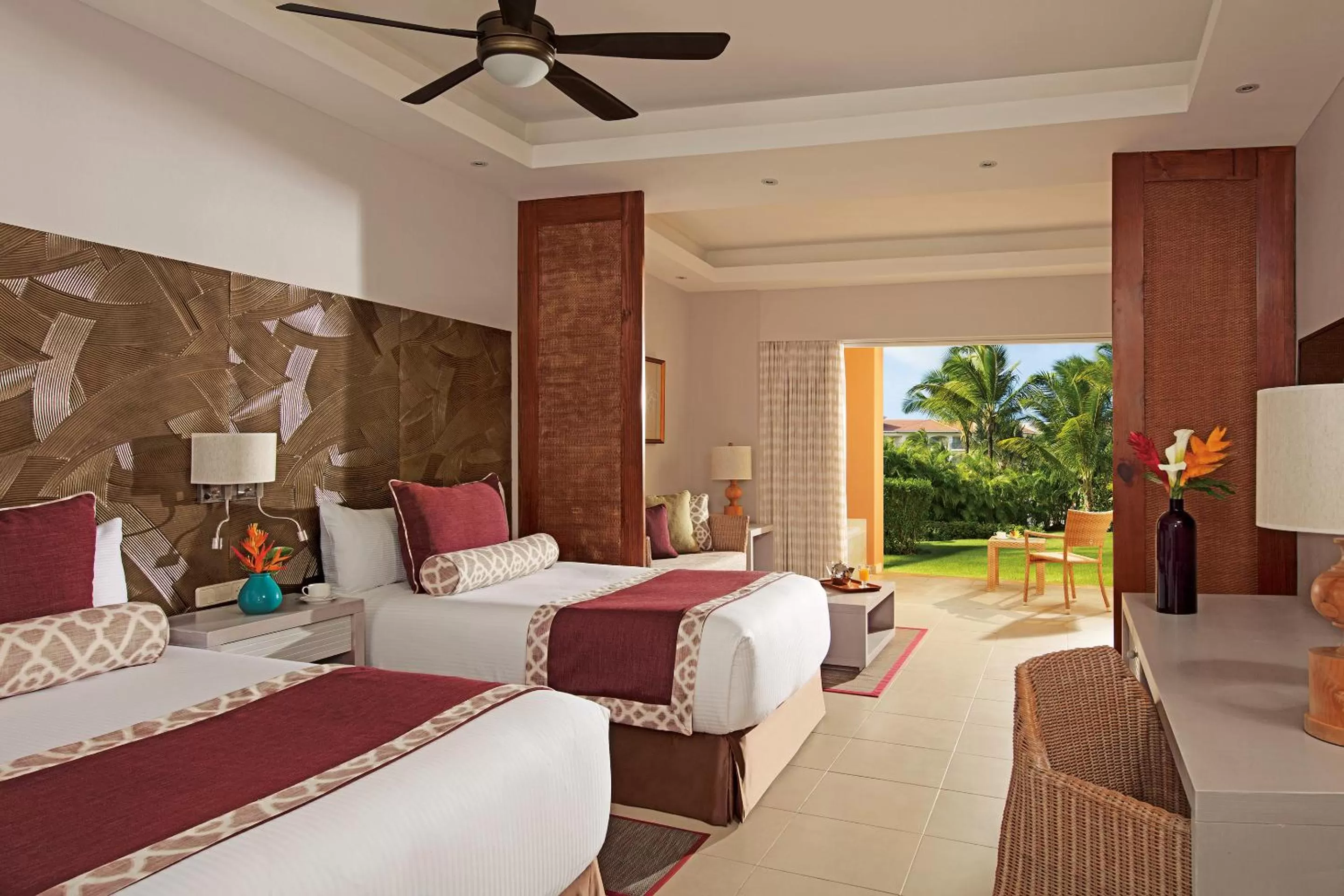 Deluxe Tropical View (3 Adults) in Dreams Royal Beach Punta Cana - All Inclusive