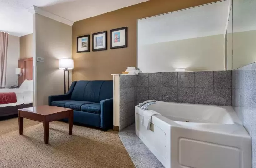 King Suite with Whirlpool Bath - Non-Smoking in Holiday Inn Express & Suites Hebron - Cincinnati Airport by IHG