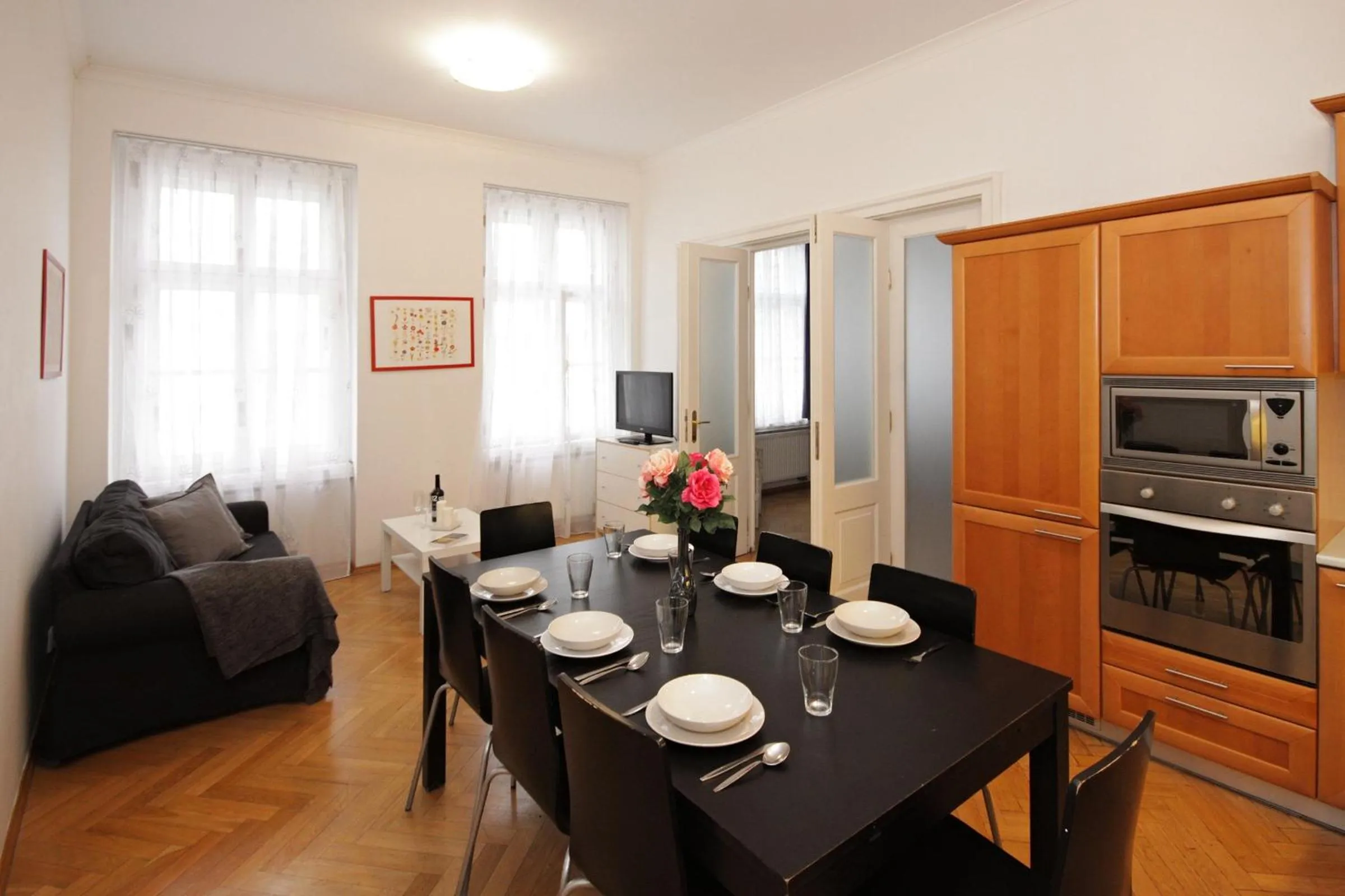 Two-Bedroom Apartment in Prague Central Residence