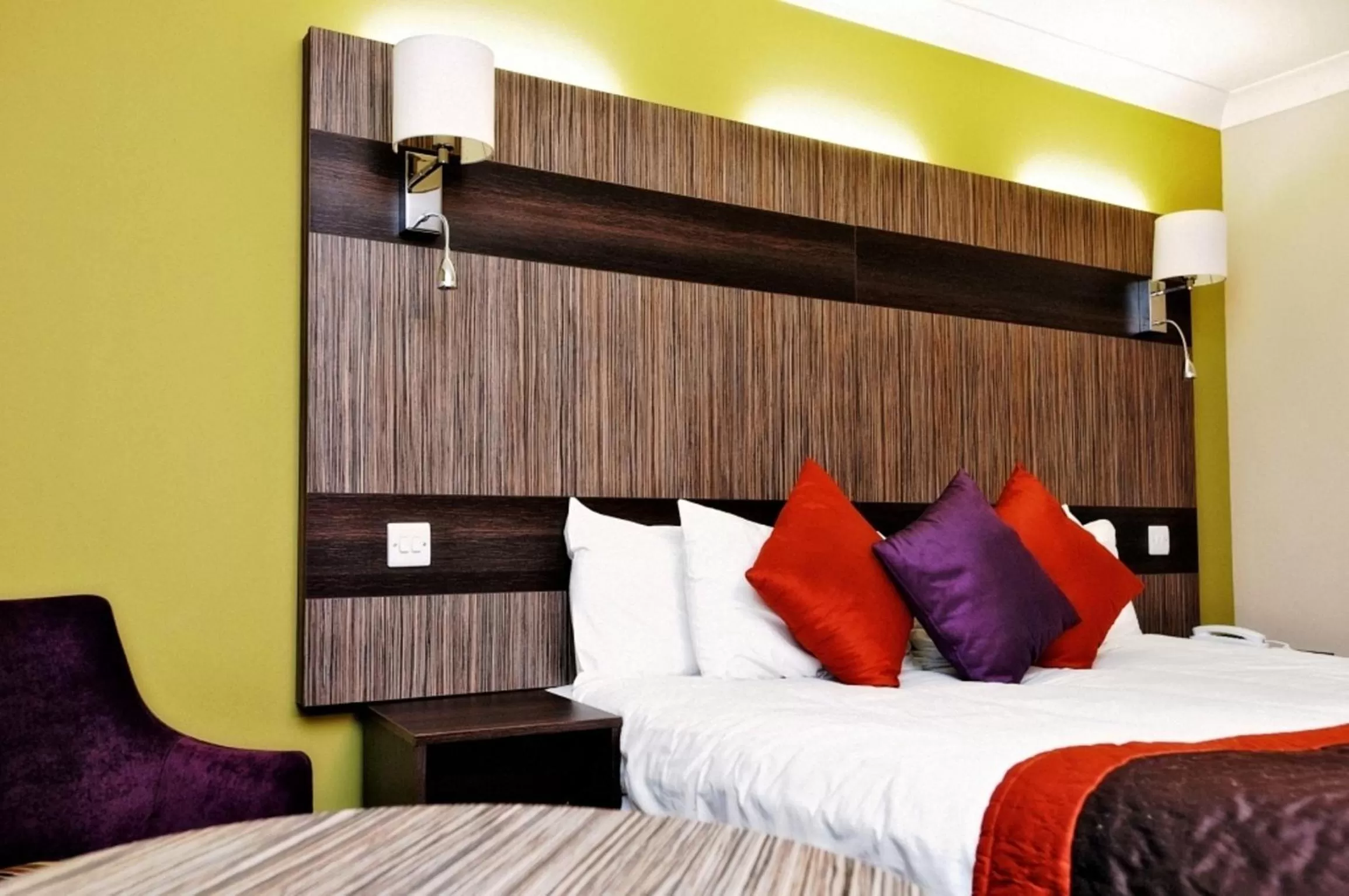 Bed in Link Hotel