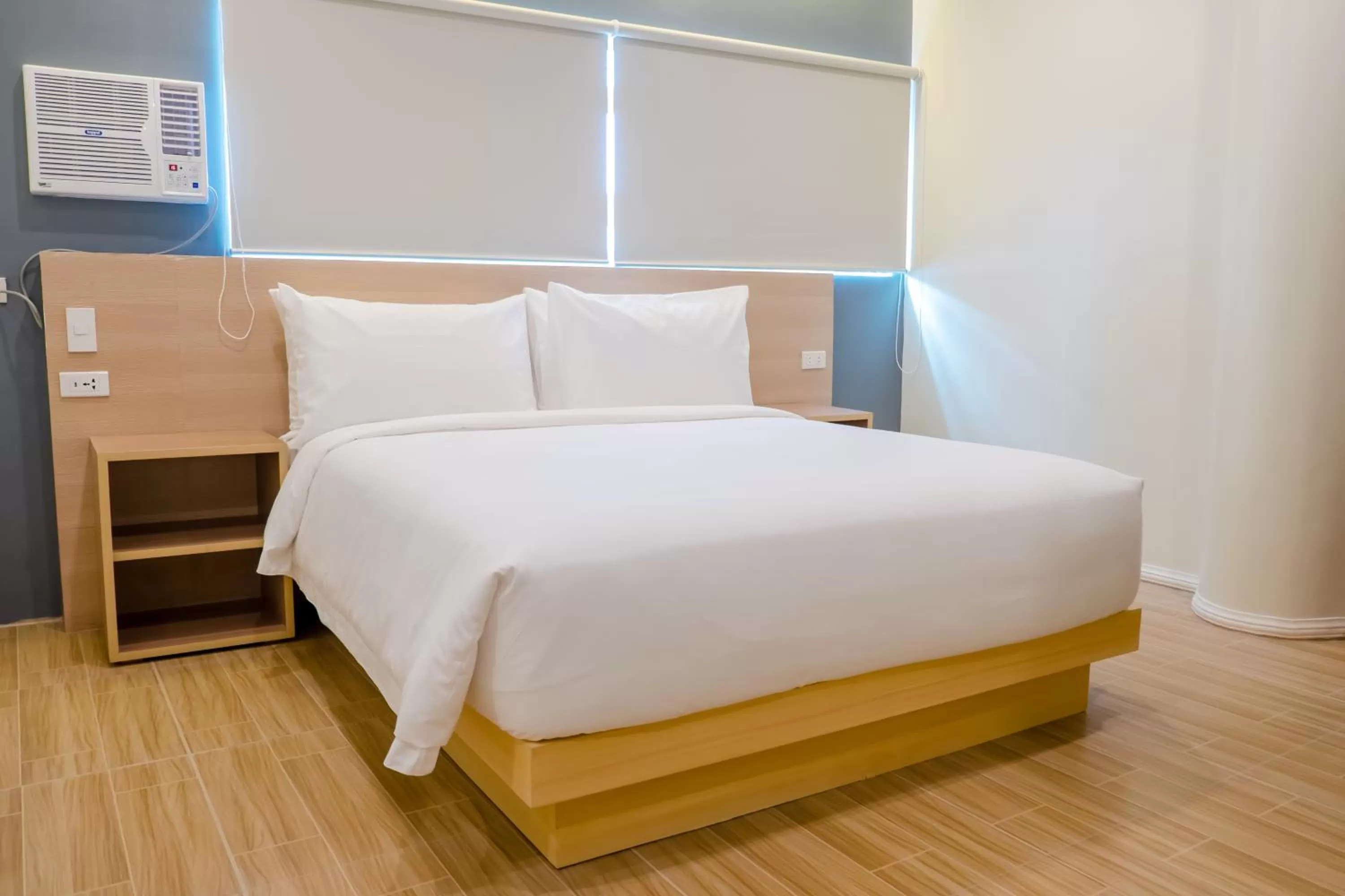 Bed in Bridge Hotel