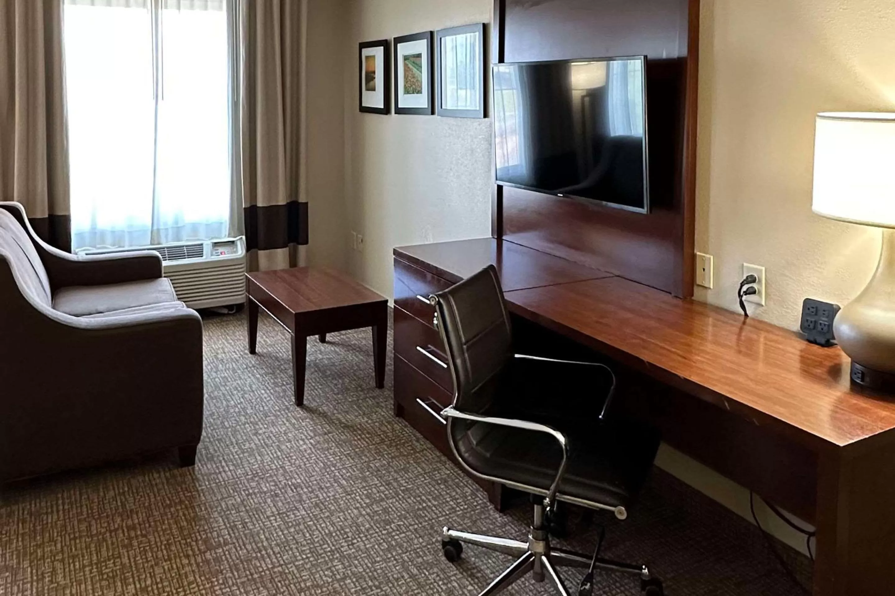 Bedroom in Charlotte Suites by IHG