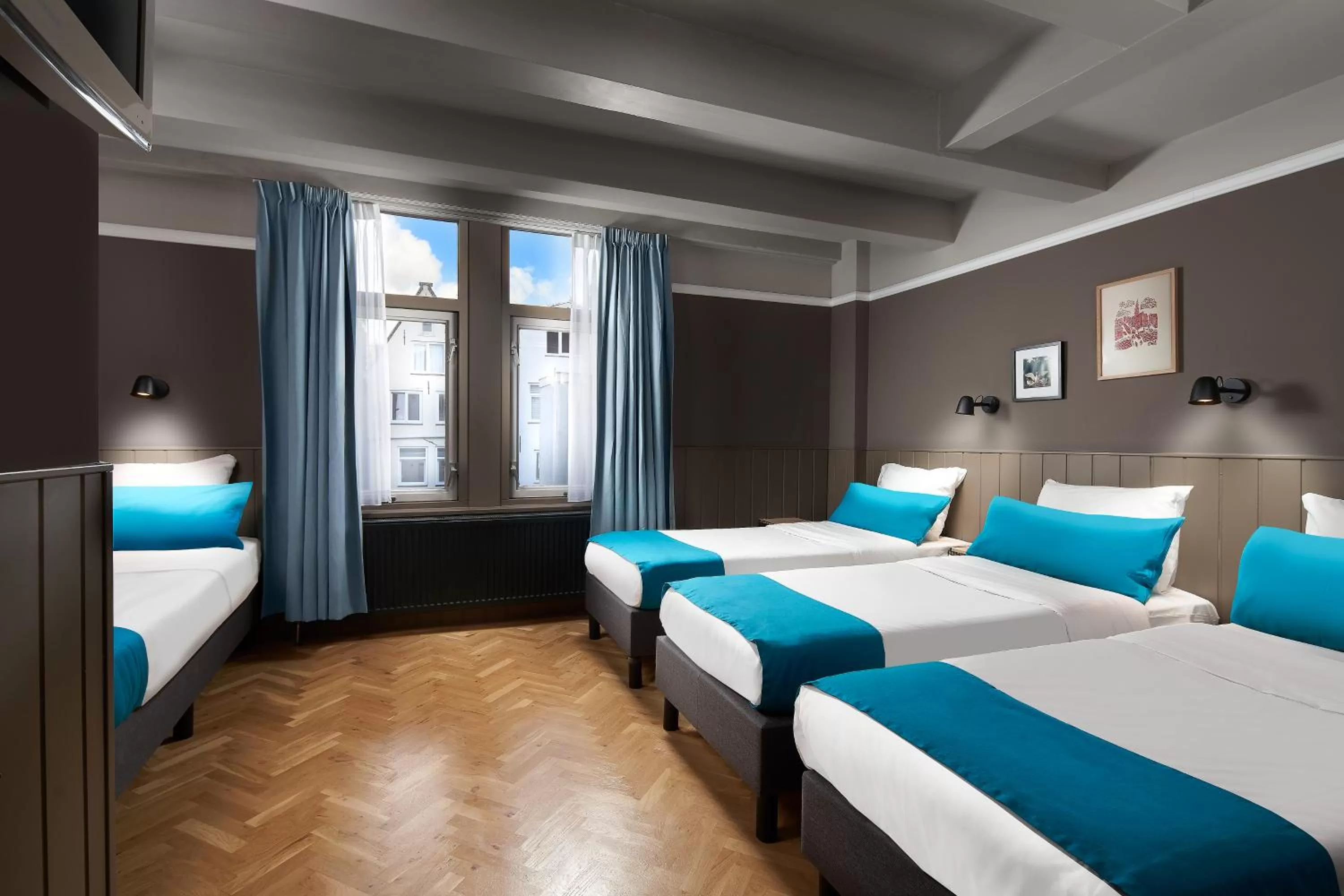 Quadruple Room in Stanley Collection Hotel Hegra Amsterdam