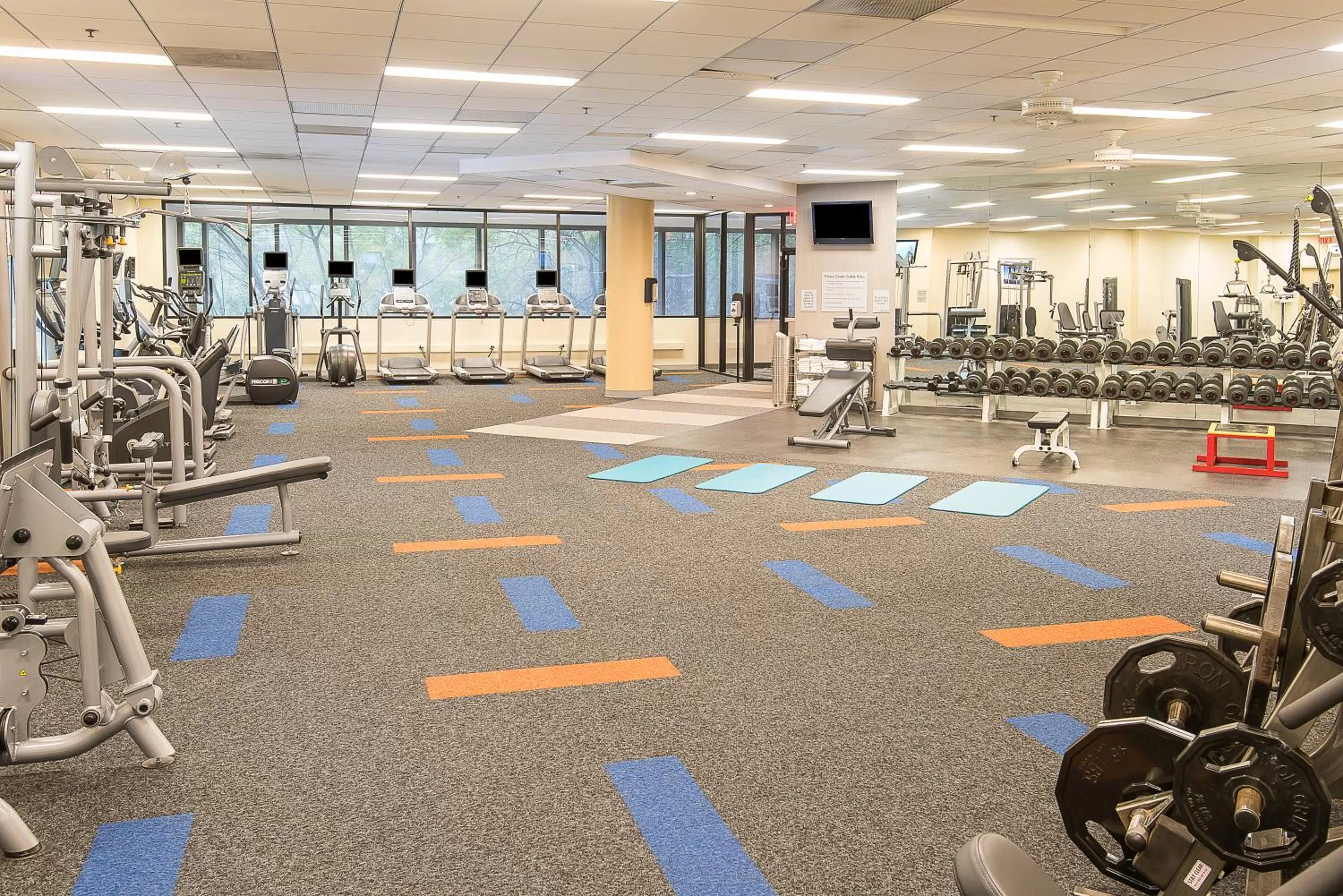 Fitness centre/facilities in Crowne Plaza Princeton - Conference Center by IHG