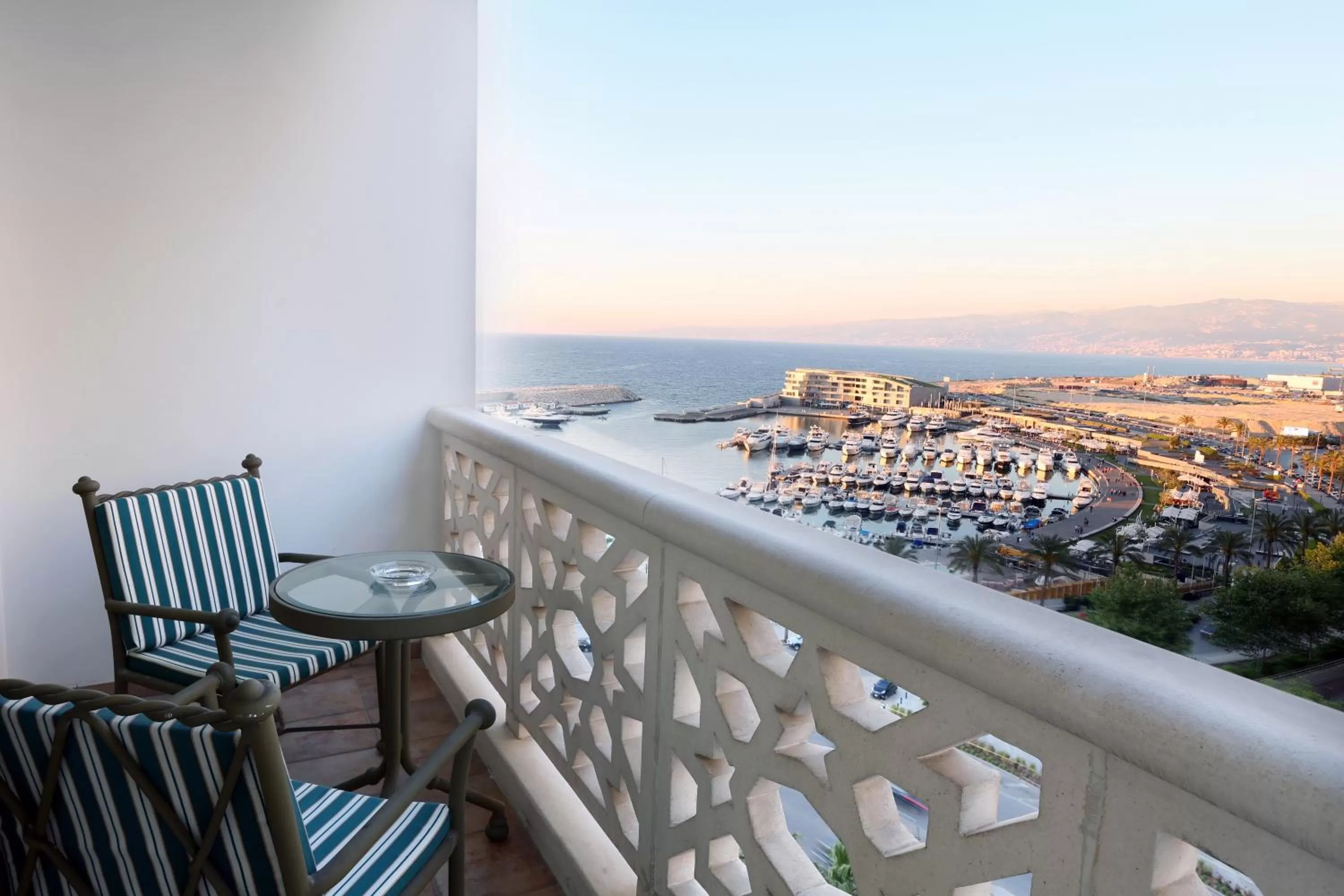 Balcony/Terrace in InterContinental Phoenicia Beirut by IHG