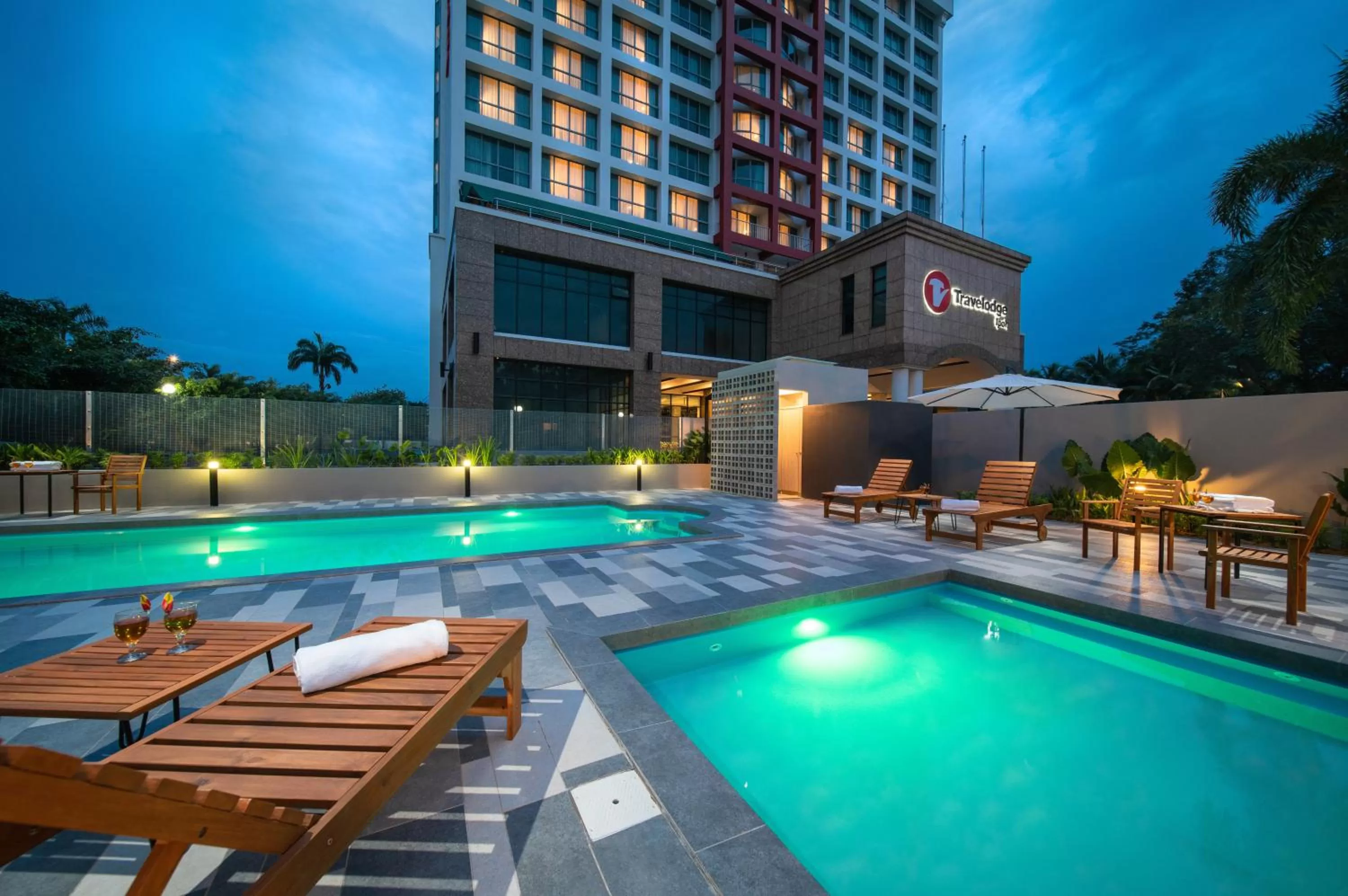 Swimming pool in Travelodge Ipoh