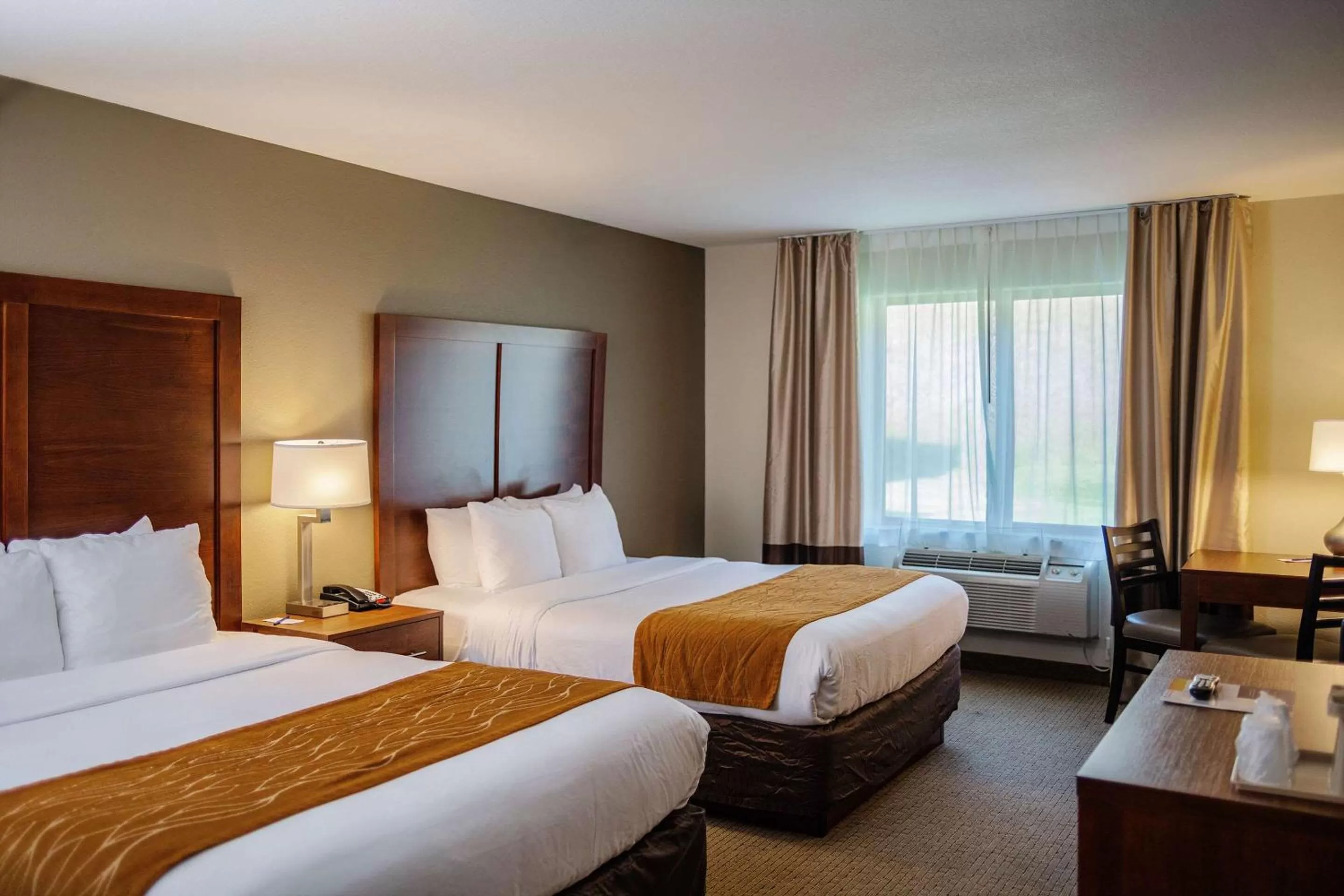 Standard Queen Room with Two Queen Beds - Non-Smoking in Comfort Inn & Suites