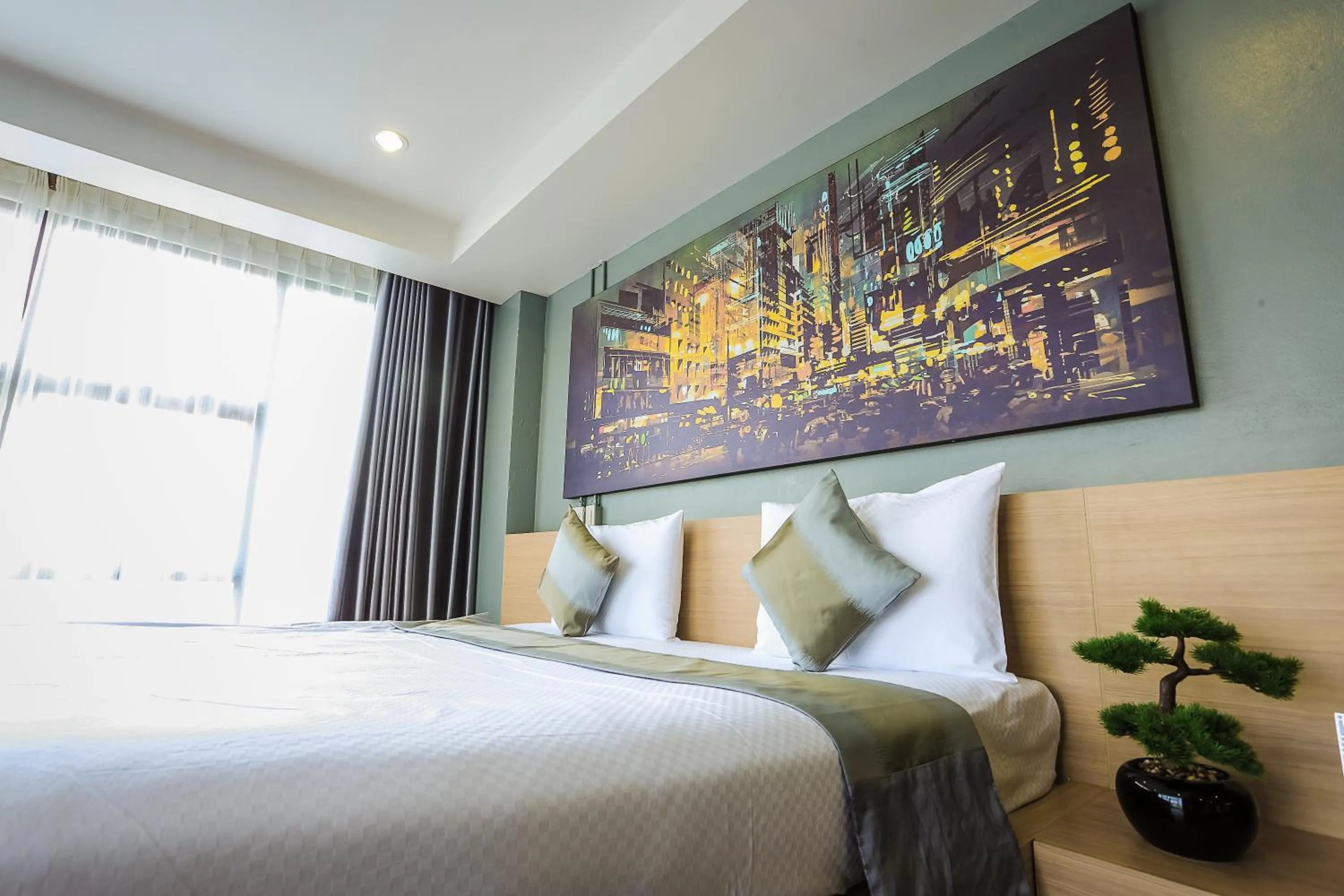 Bed in The Bedroom