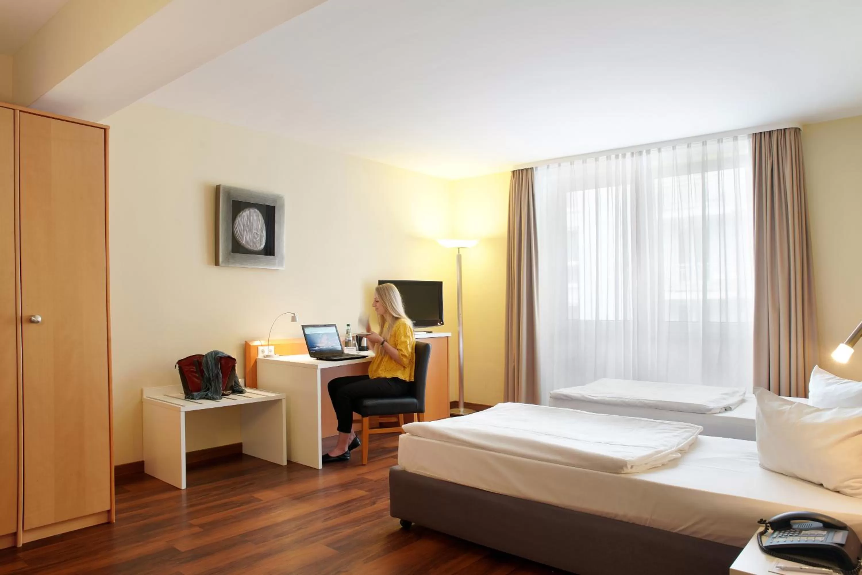 Business Twin Room in Best Western Macrander Hotel Dresden