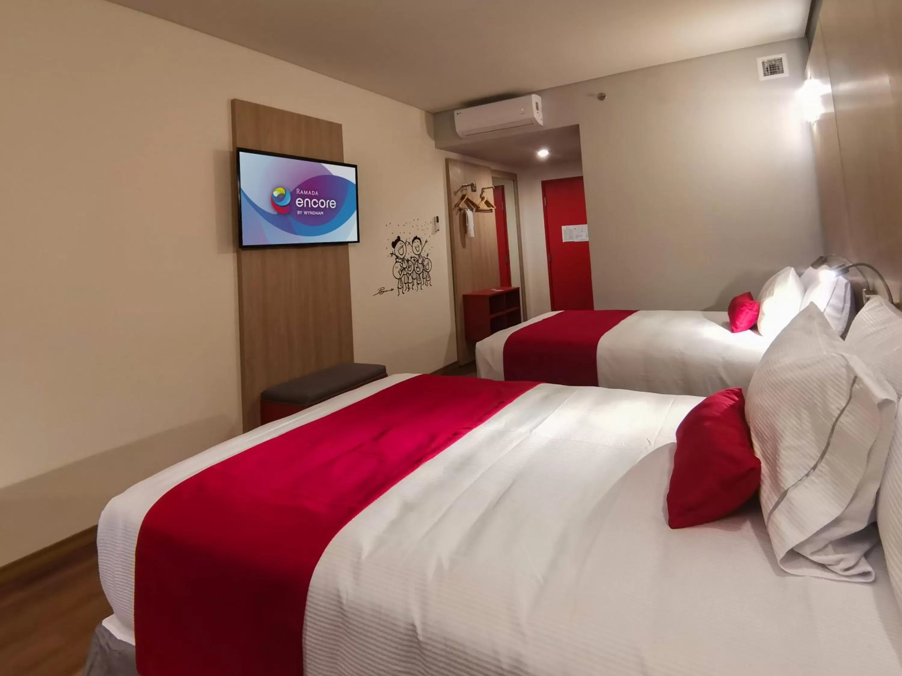 Twin Room in Ramada Encore by Wyndham Monterrey Apodaca Zona Aeropuerto