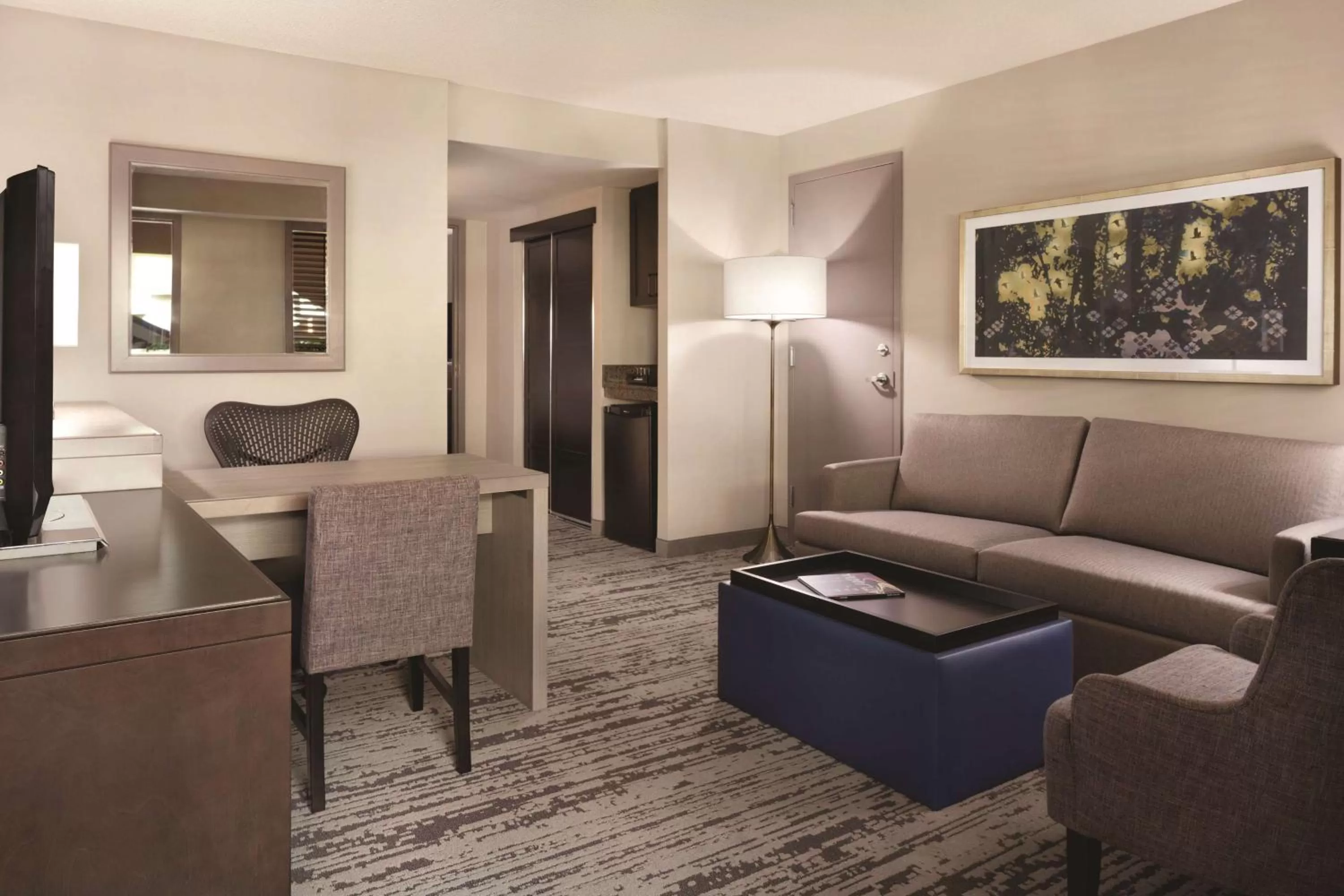 King Suite with Park/City View in Embassy Suites by Hilton Atlanta at Centennial Olympic Park