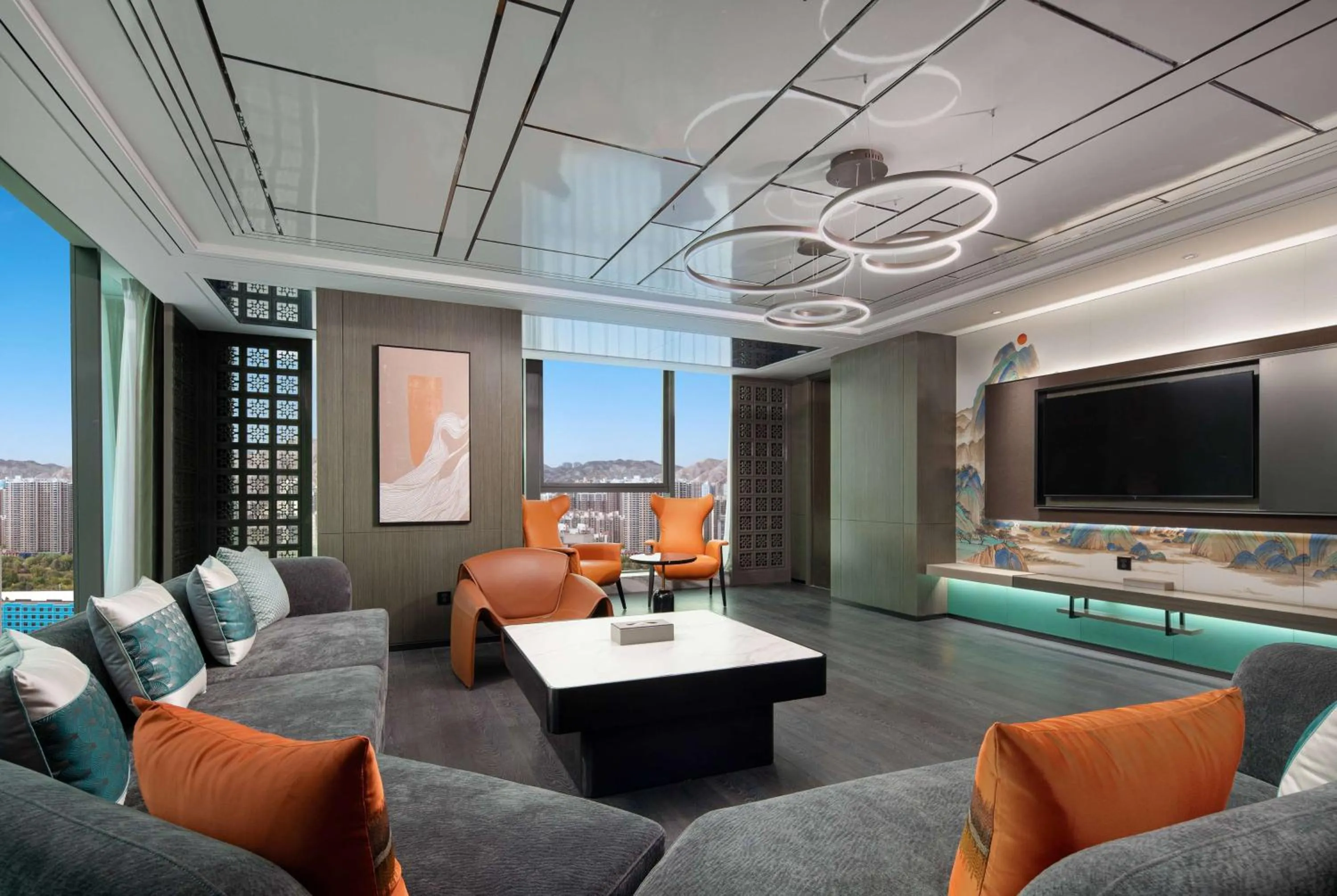 Deluxe King Suite - Non-Smoking in Wyndham Garden Lanzhou West Railway Station