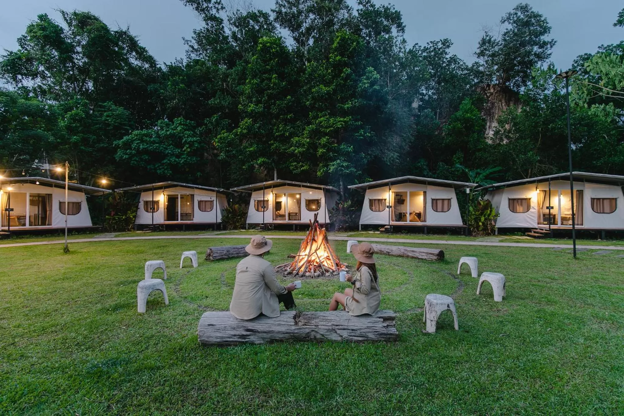Marquee Tent in Kachonghills Tented Resort Trang