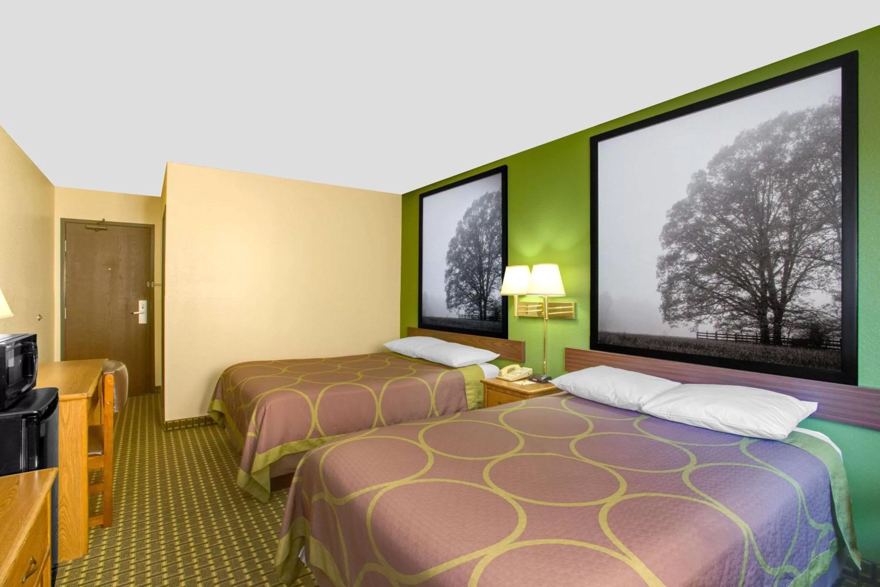 Double Room with Two Double Beds - Smoking in Super 8 by Wyndham Radford VA