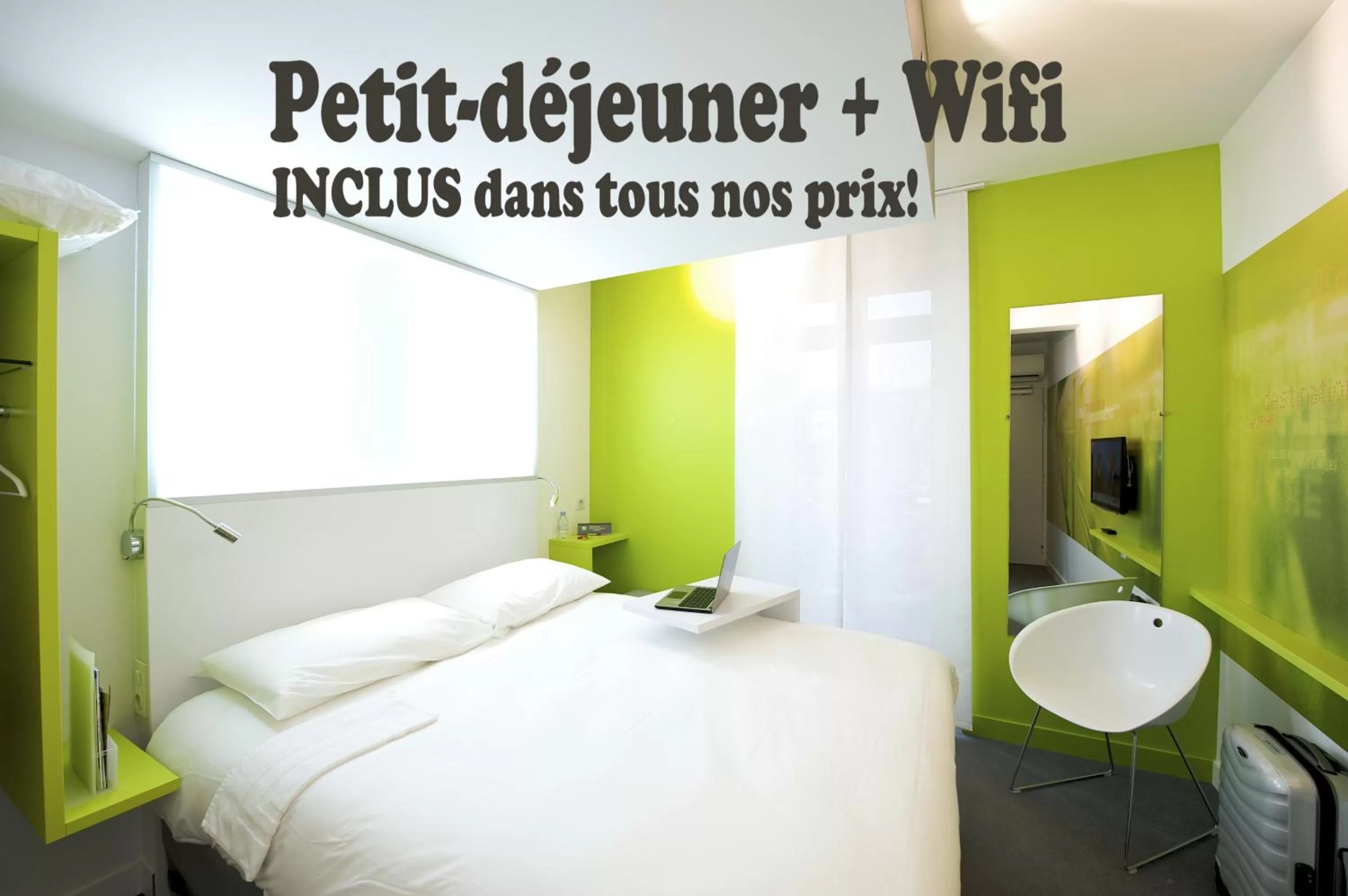 Standard Room with 1 Double Bed in ibis Styles Vannes Gare Centre