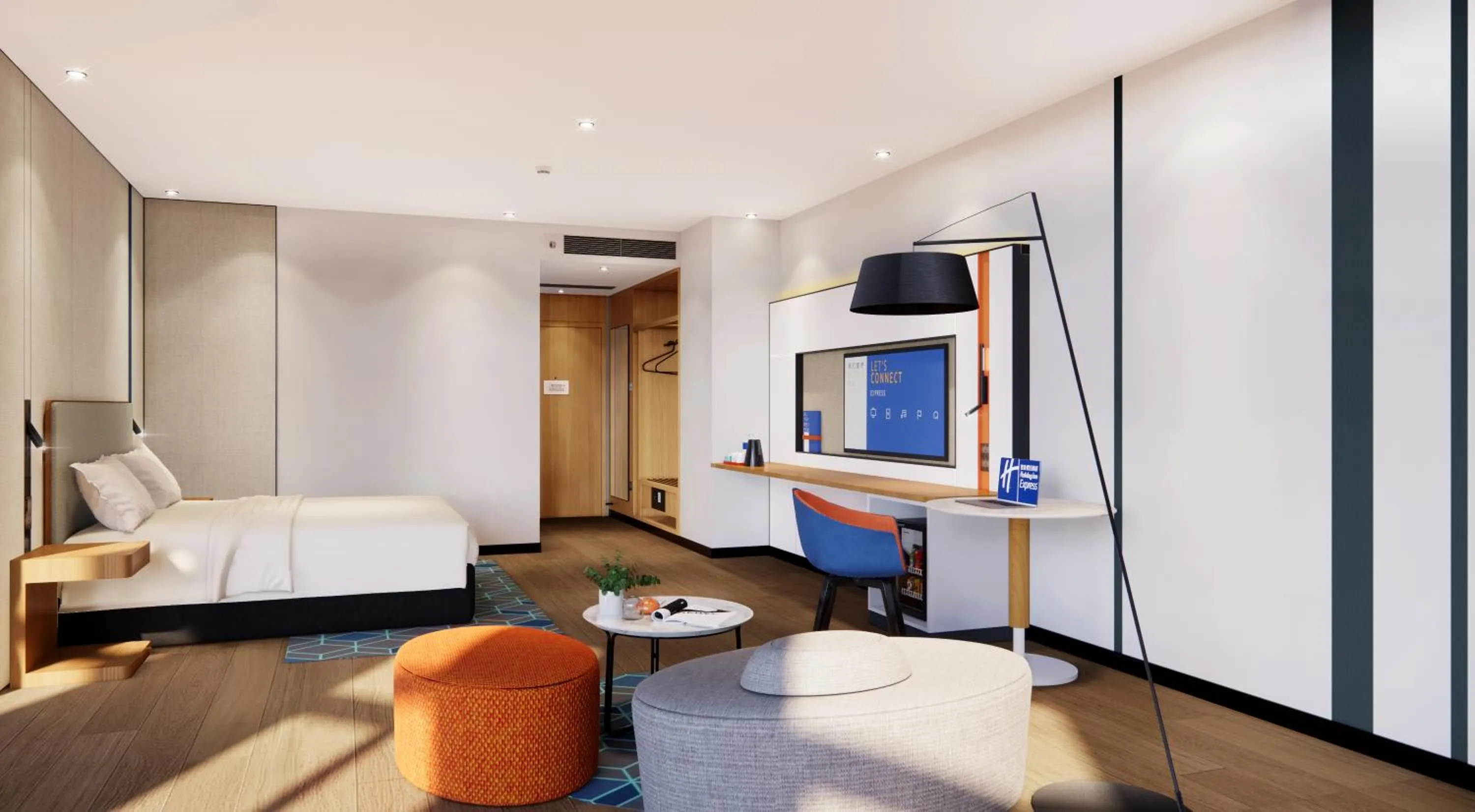 Twin Room - Accessible in Holiday Inn Express Lanzhou Jianlan, an IHG Hotel