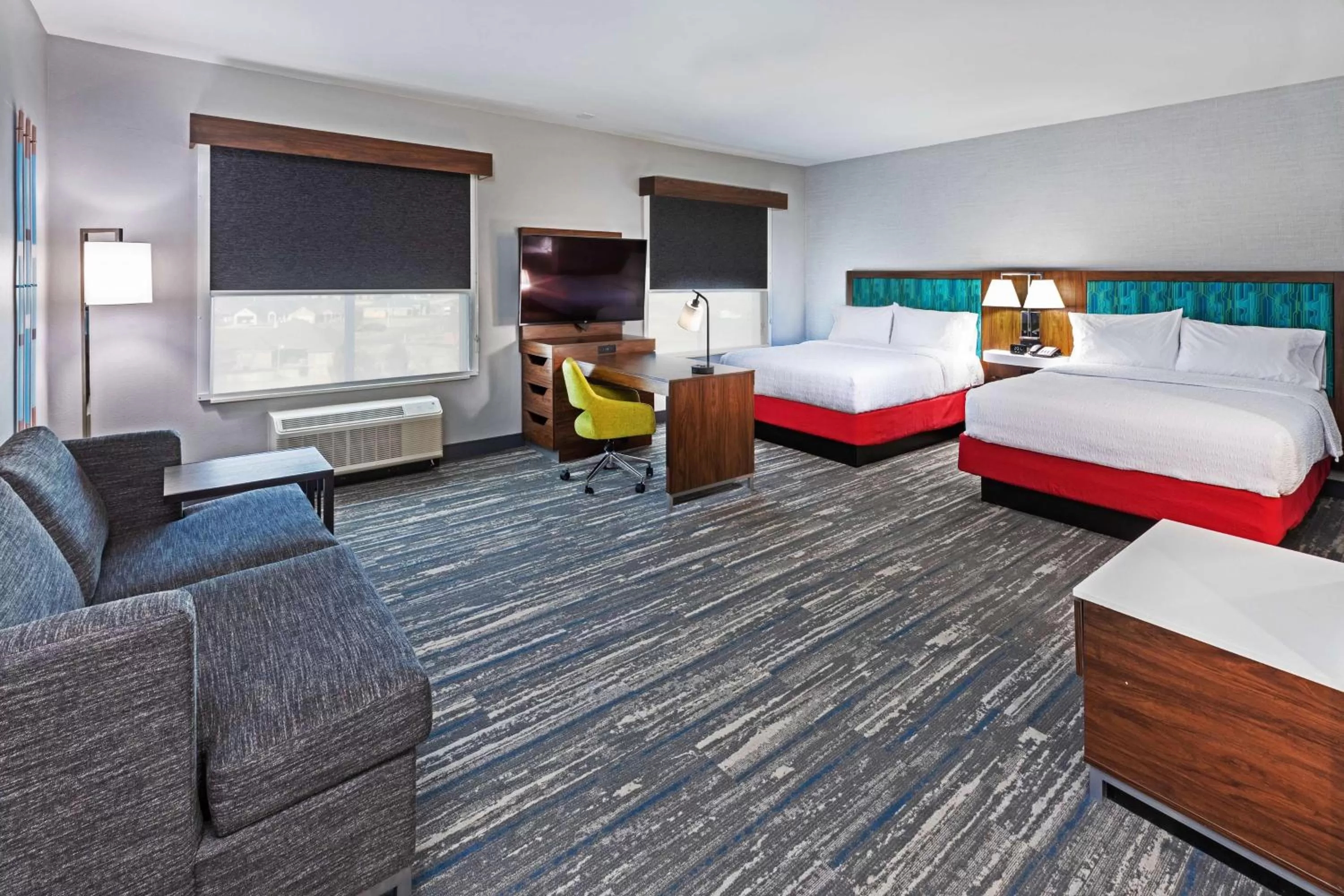 Queen Studio Suite with Two Queen Beds in Hampton Inn & Suites Canyon, Tx