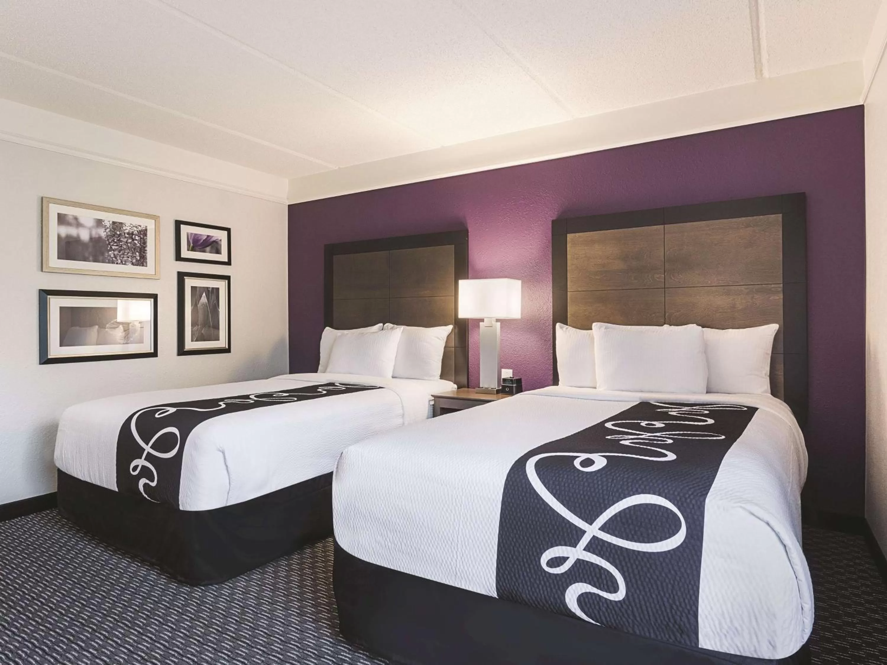 Doube Room with Two Double Beds and Roll-In Shower - Mobility/Hearing Accessible - Non-Smoking in La Quinta by Wyndham Arlington North 6 Flags Dr