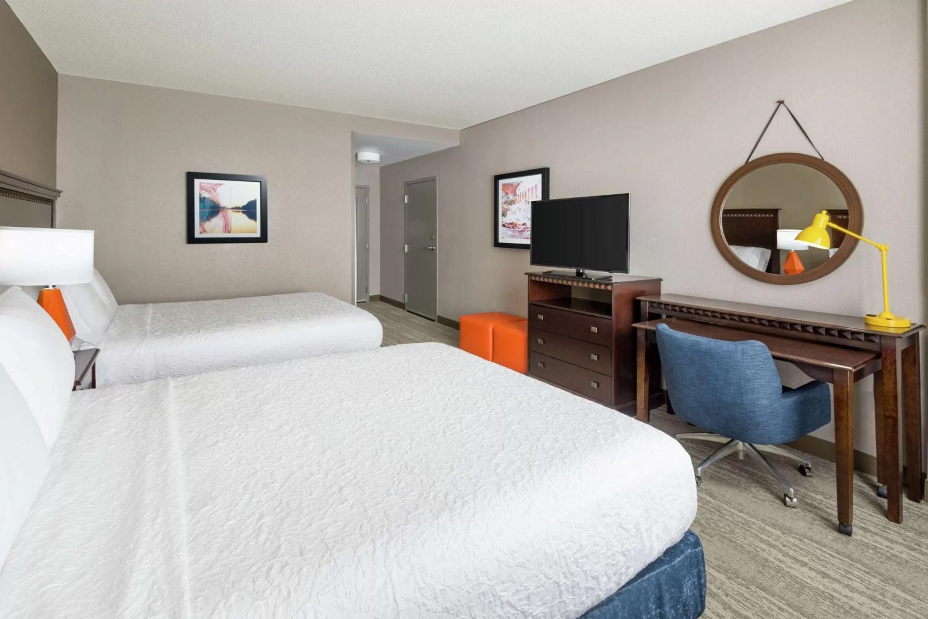Room with Two Queen Beds - Non-Smoking in Hampton Inn & Suites National Harbor/Alexandria Area