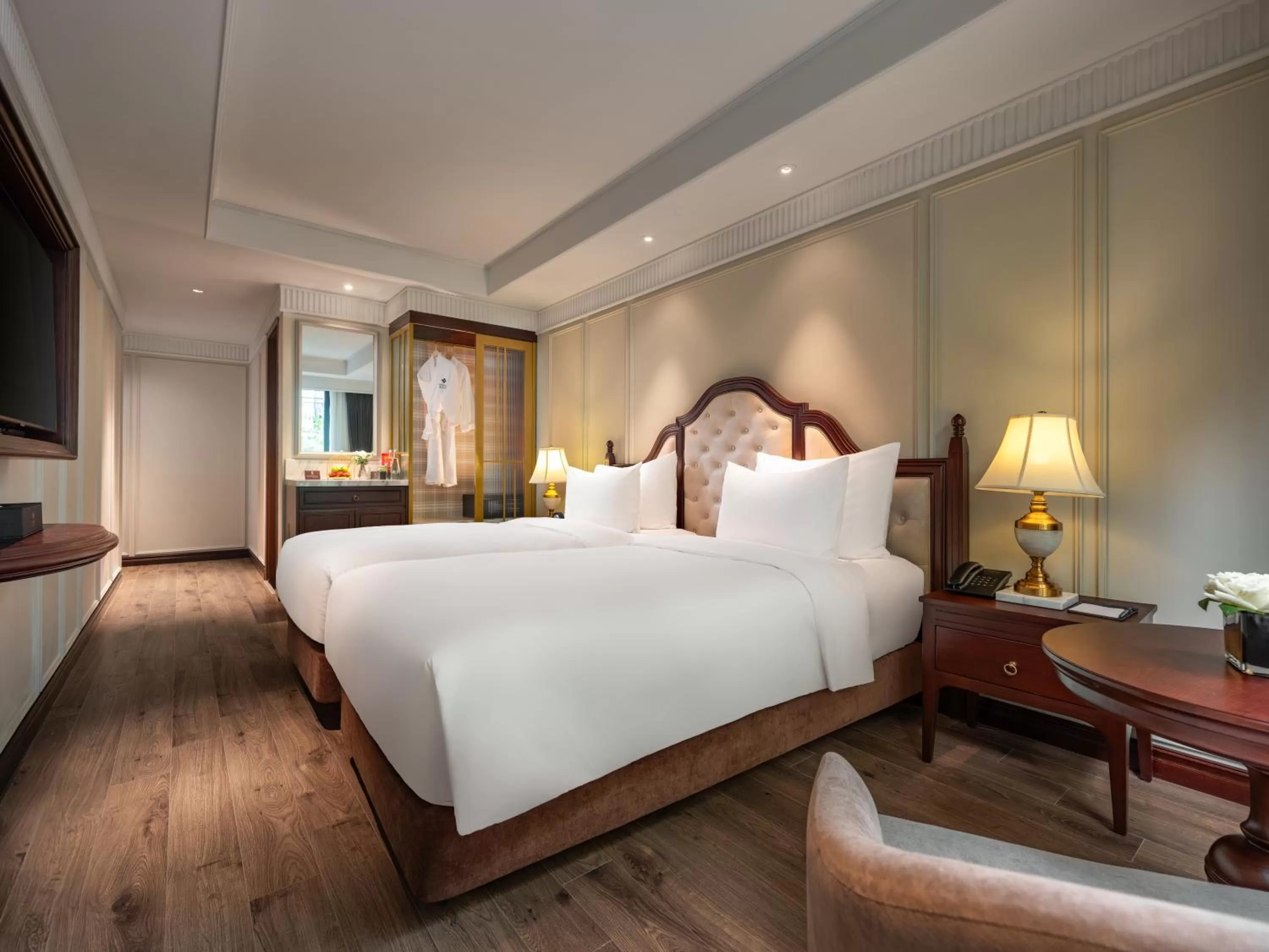 Colonial Premium Twin Street View in GRAND HOTEL du LAC Hanoi