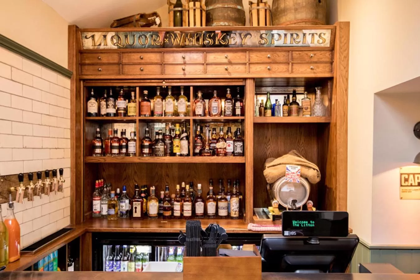 Alcoholic drinks in The Litton