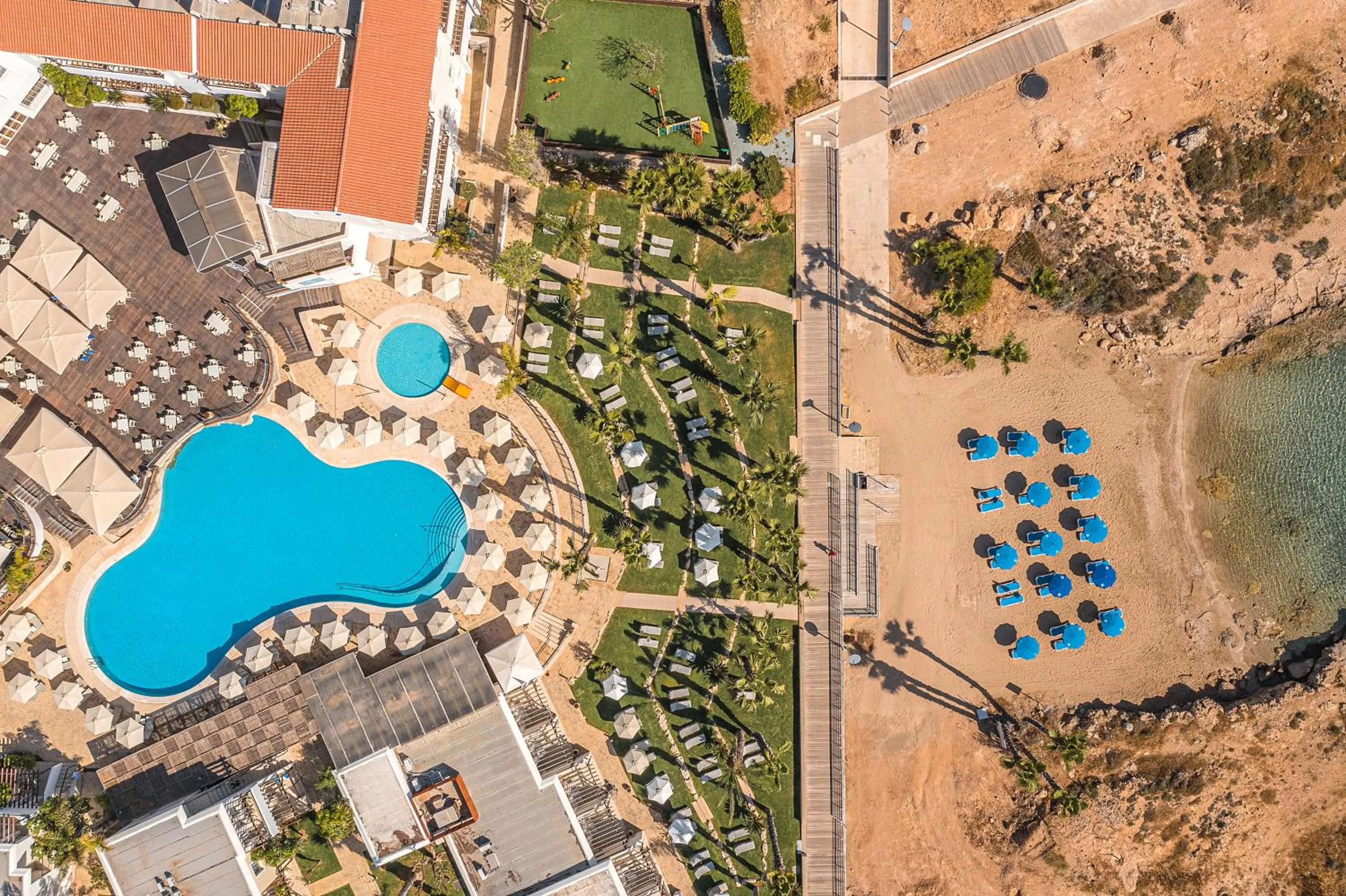 Bird's eye view in Louis Althea Beach