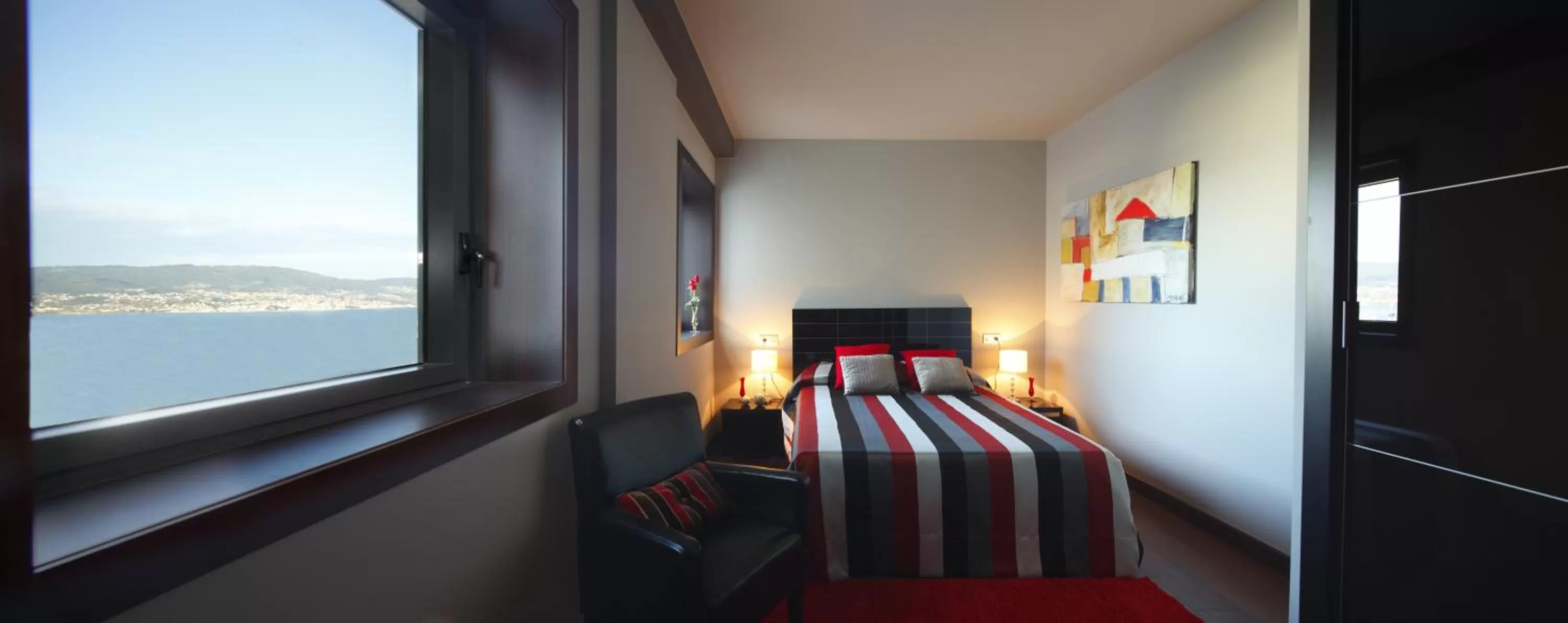 Superior Double or Twin Room with Sea View in Silken Axis Vigo