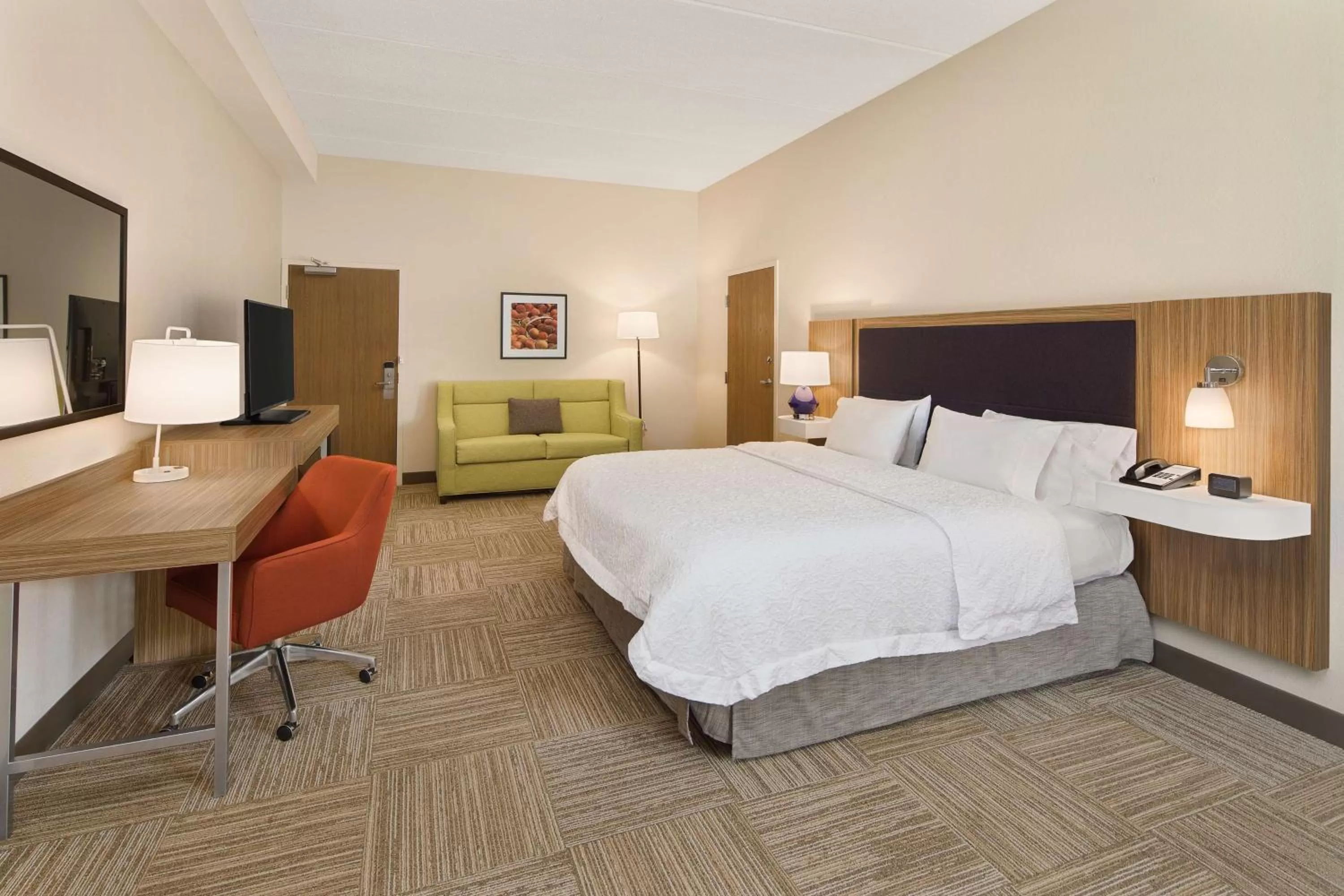 King Room with Accessible Tub - Mobility and Hearing Access/Non-Smoking in Hampton Inn Lagrange near Callaway Gardens