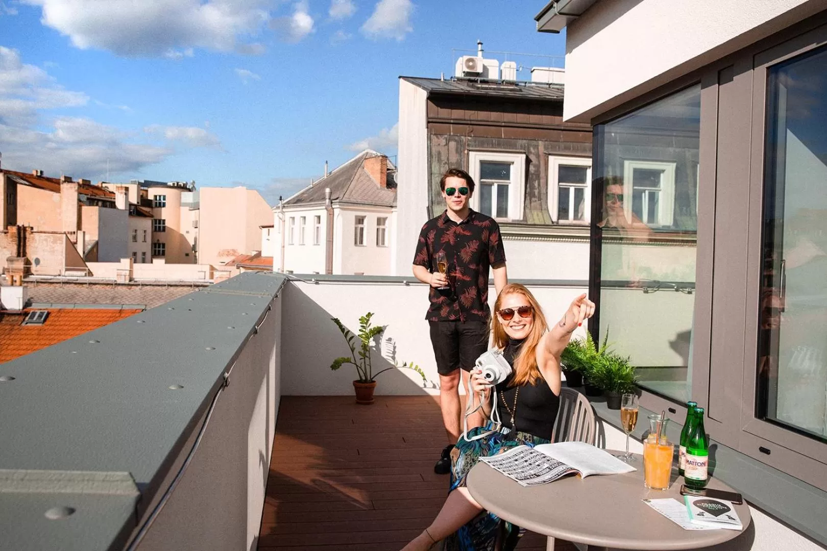 Two-Bedroom Suite with Terrace in Miss Sophie's Downtown